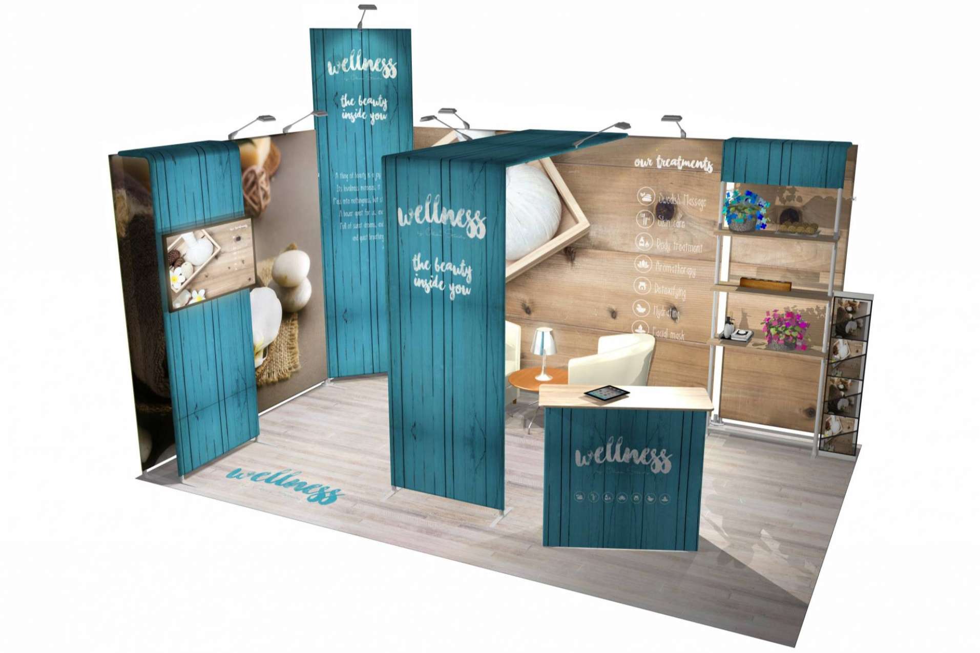 Contour, el stand más portátil para ferias y eventos de empresa, de Olika Stands