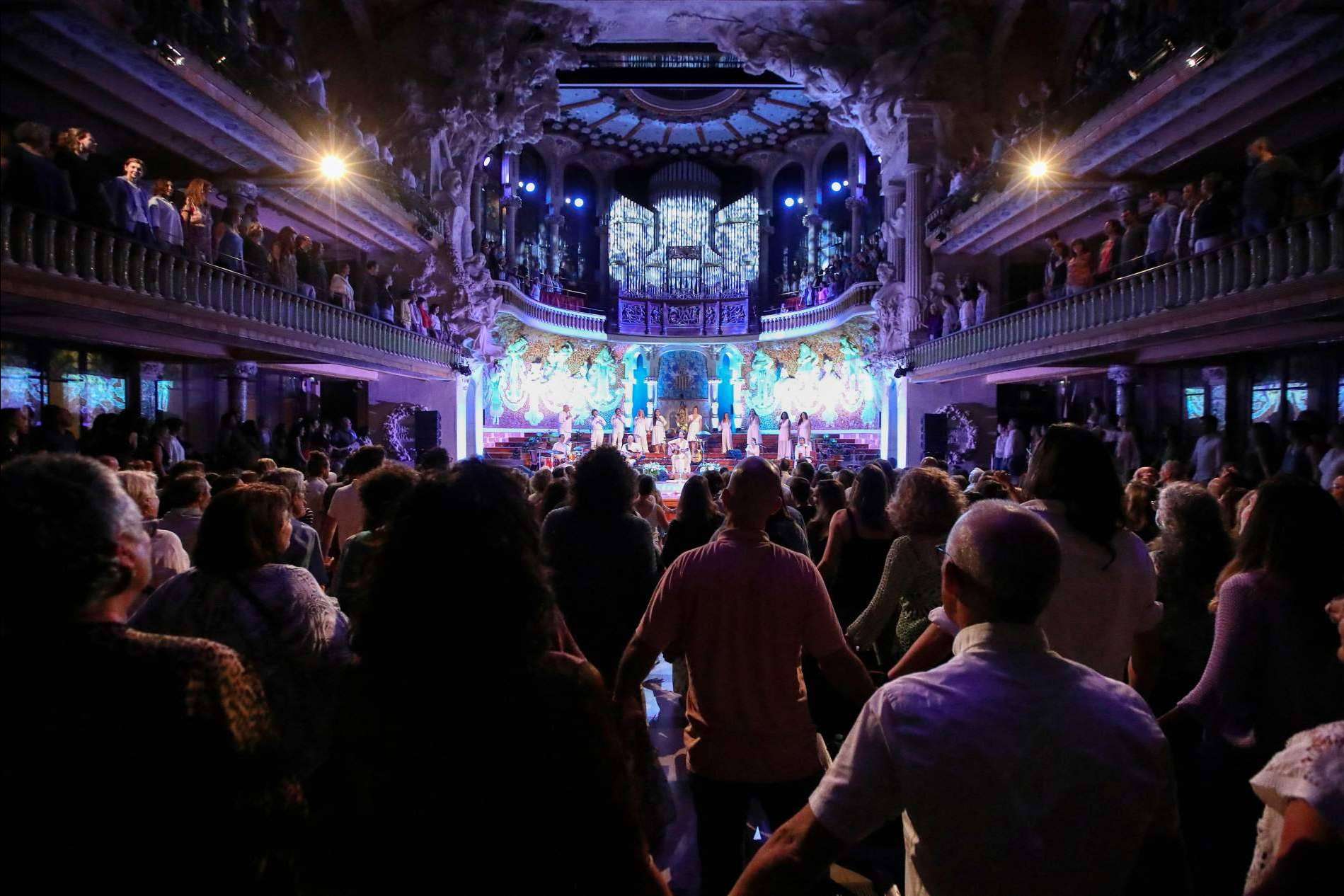 Joy, el concierto en el Palau de la Música de Barcelona de Ravi Ram bajo la propuesta de 'Sounds for the Soul'