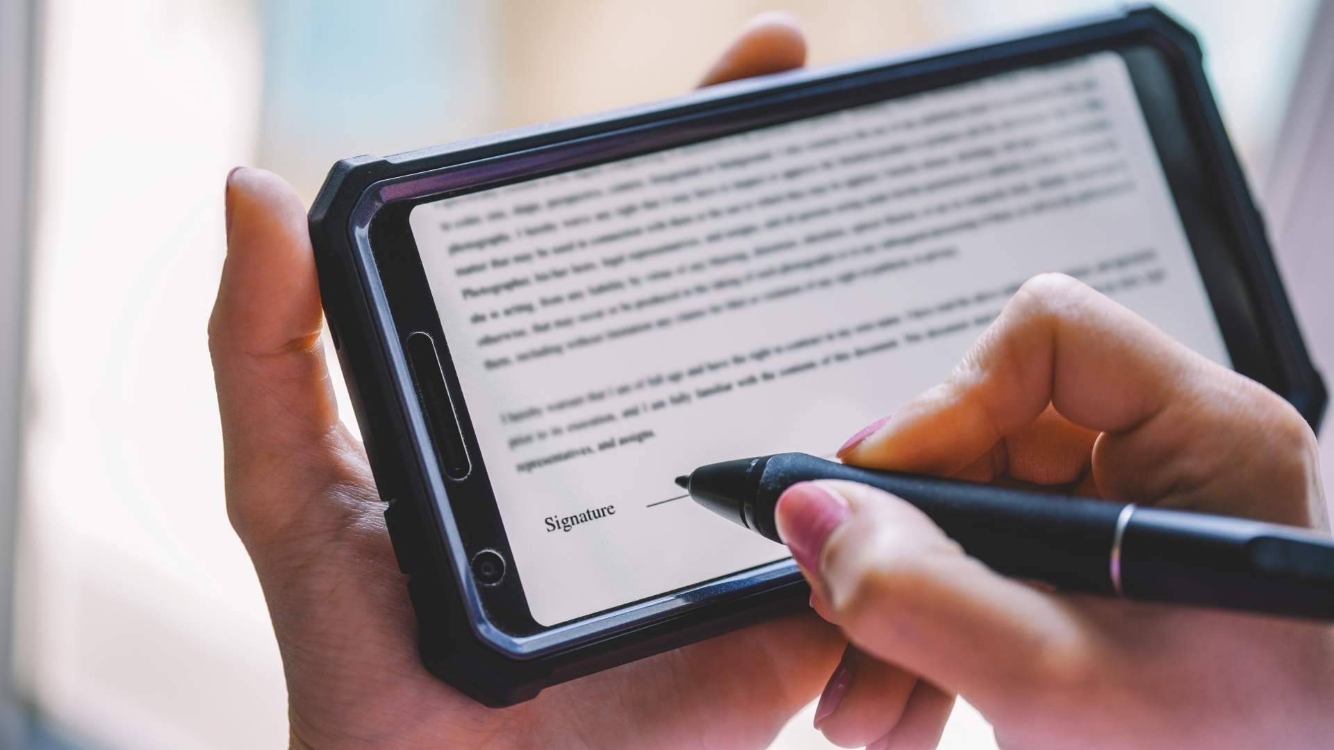 La firma digital de firmar.online para firmar documentos de ofimática