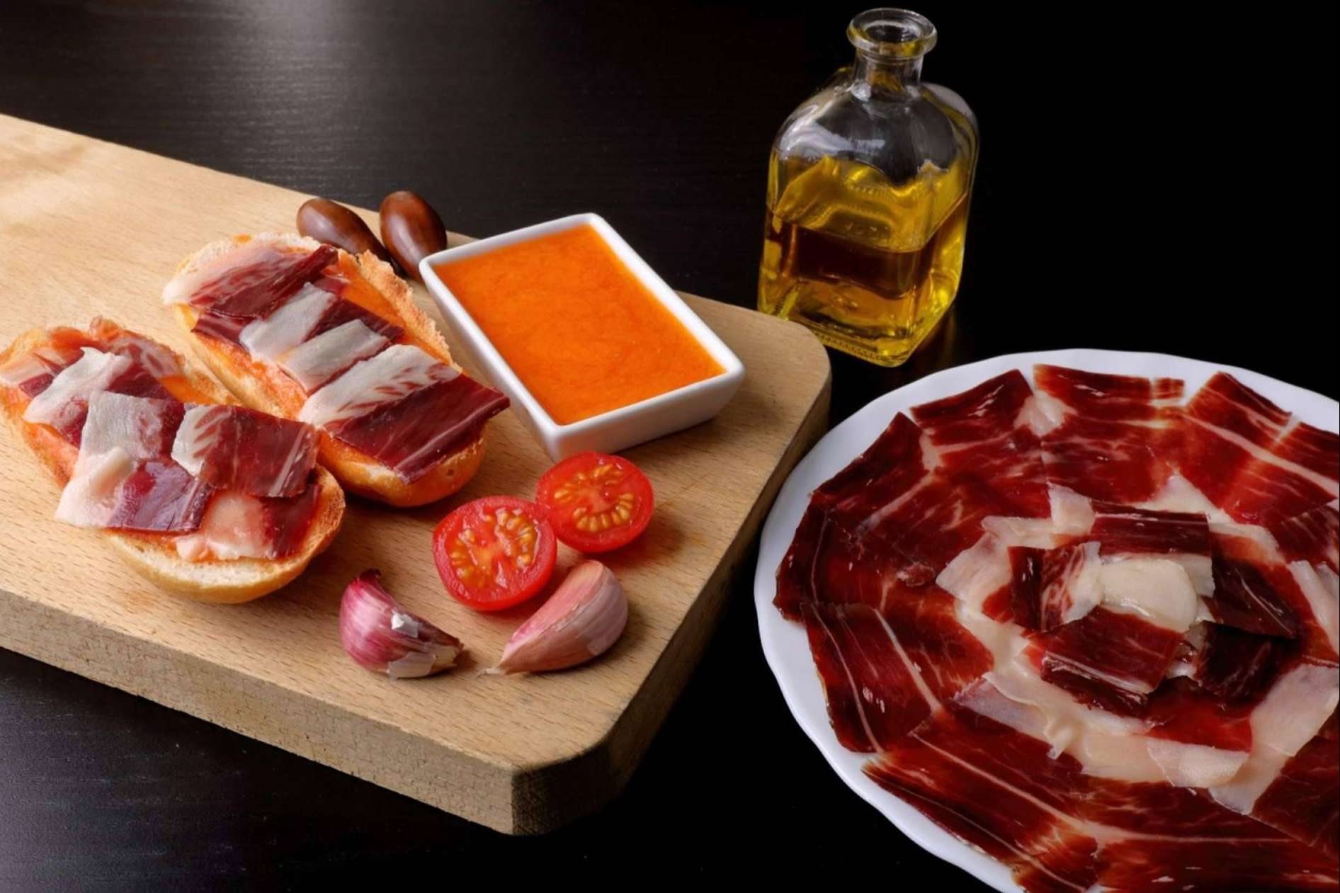 Gran variedad de jamón ibérico en la página web de Reygon