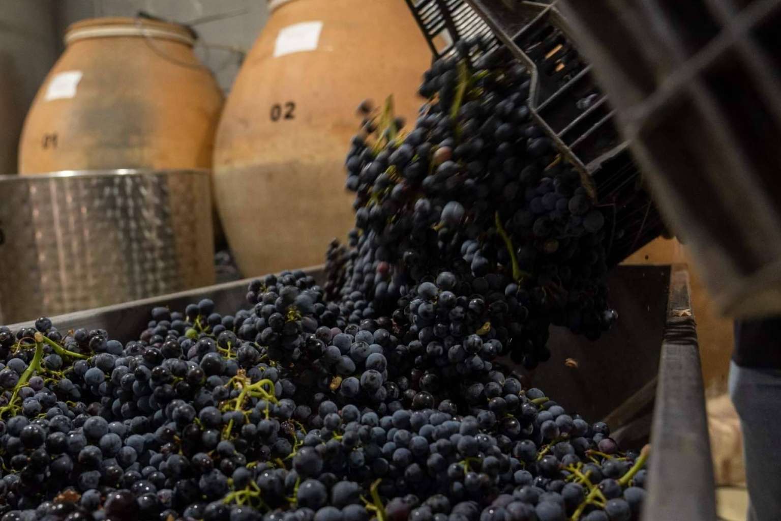 Bodegas Fernández de la Ossa elaboran sus vinos en tinajas de barro de más de 100 años