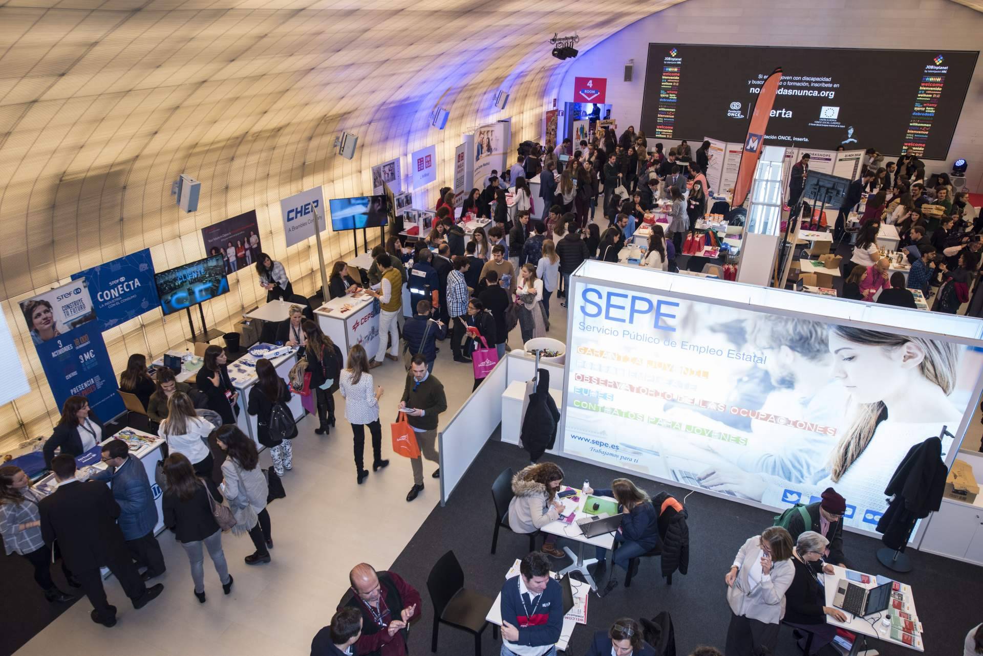 JOBMadrid'22 se convierte en un evento de referencia para encontrar trabajo y prácticas en empresas líderes