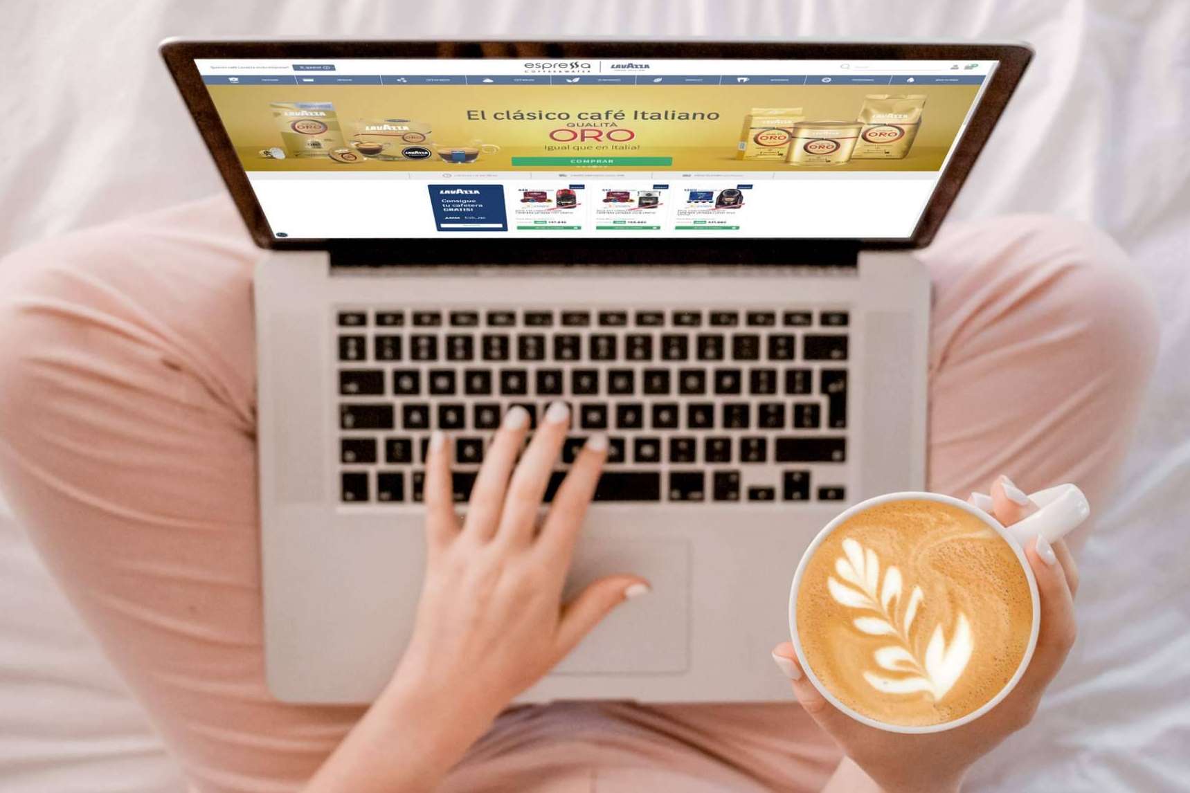 Espressa Coffee and Water, una tienda online de café Lavazza
