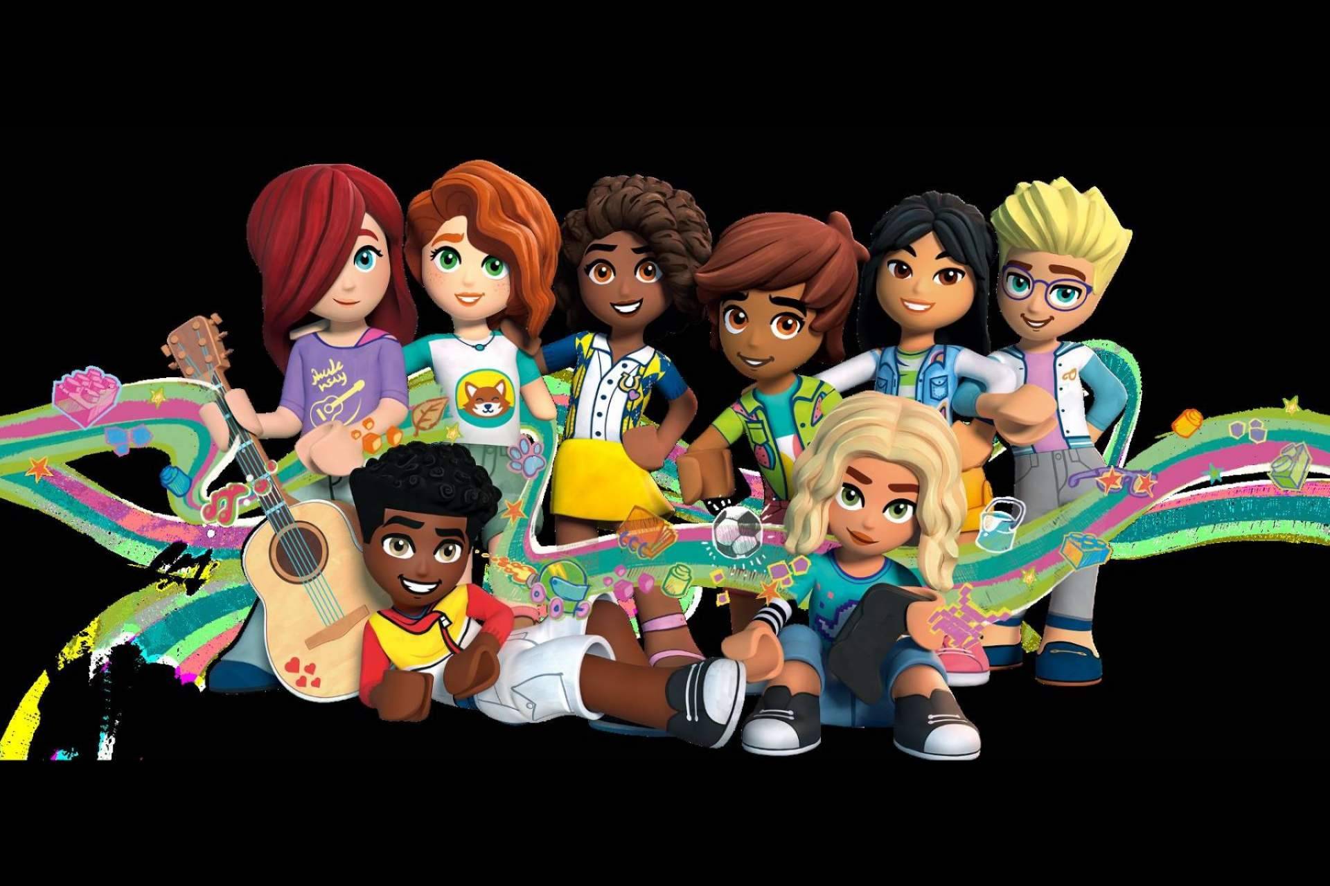 LEGO® Friends presenta los nuevos personajes para representar a todos los niños del mundo durante el juego