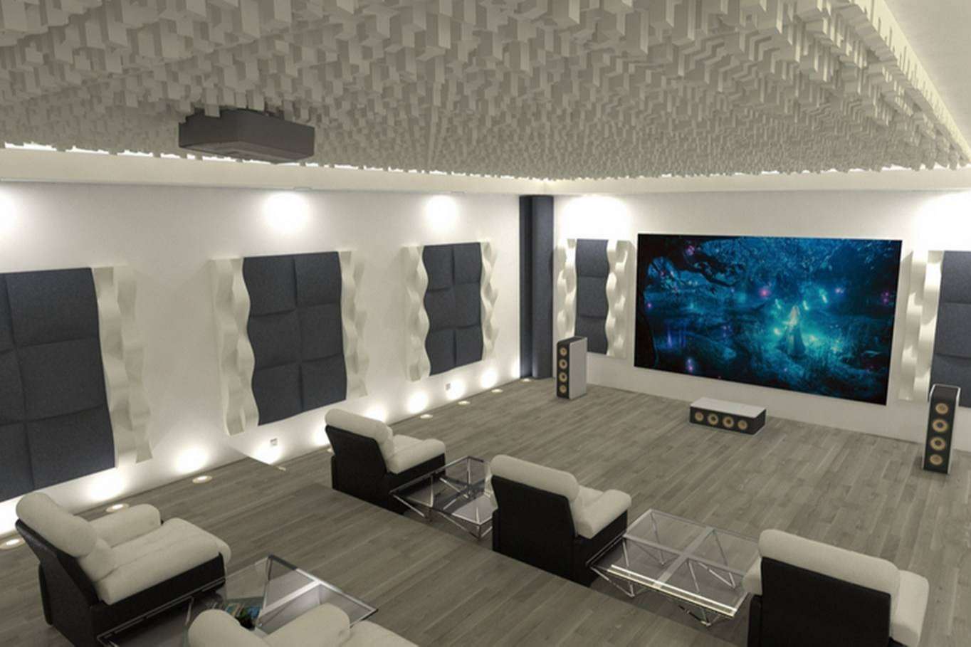 Disfrutar de un cine en casa con una calidad de sonido increíble gracias a Acústica Decorativa