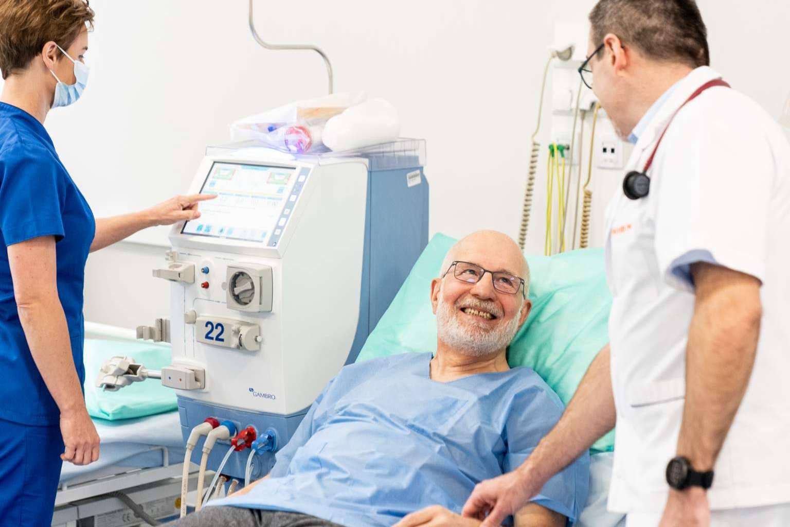 Los servicios de terapia renal ofrecidos por Diaverum