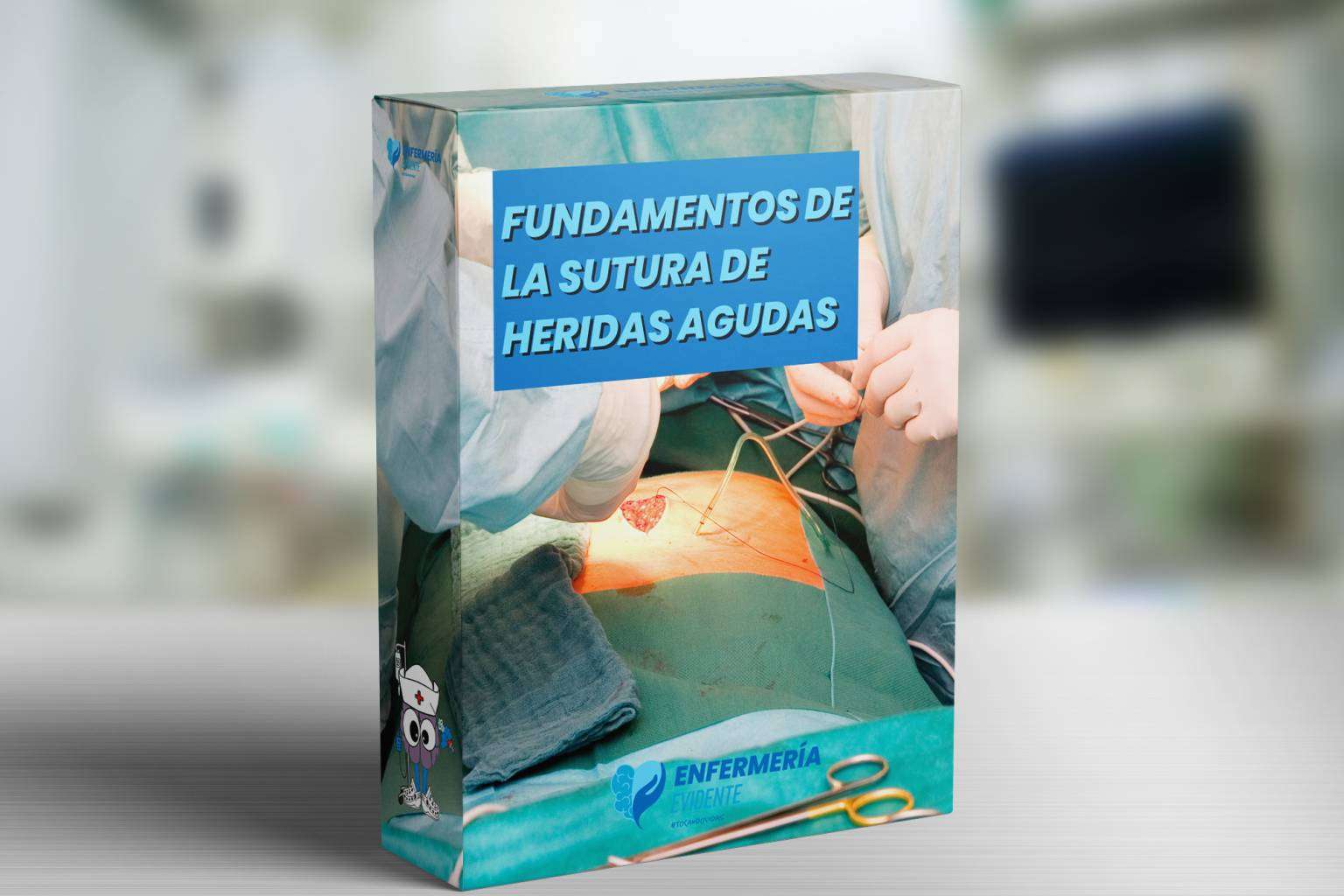 Enfermería Evidente consigue acreditar la primera formación en sutura con prácticas online