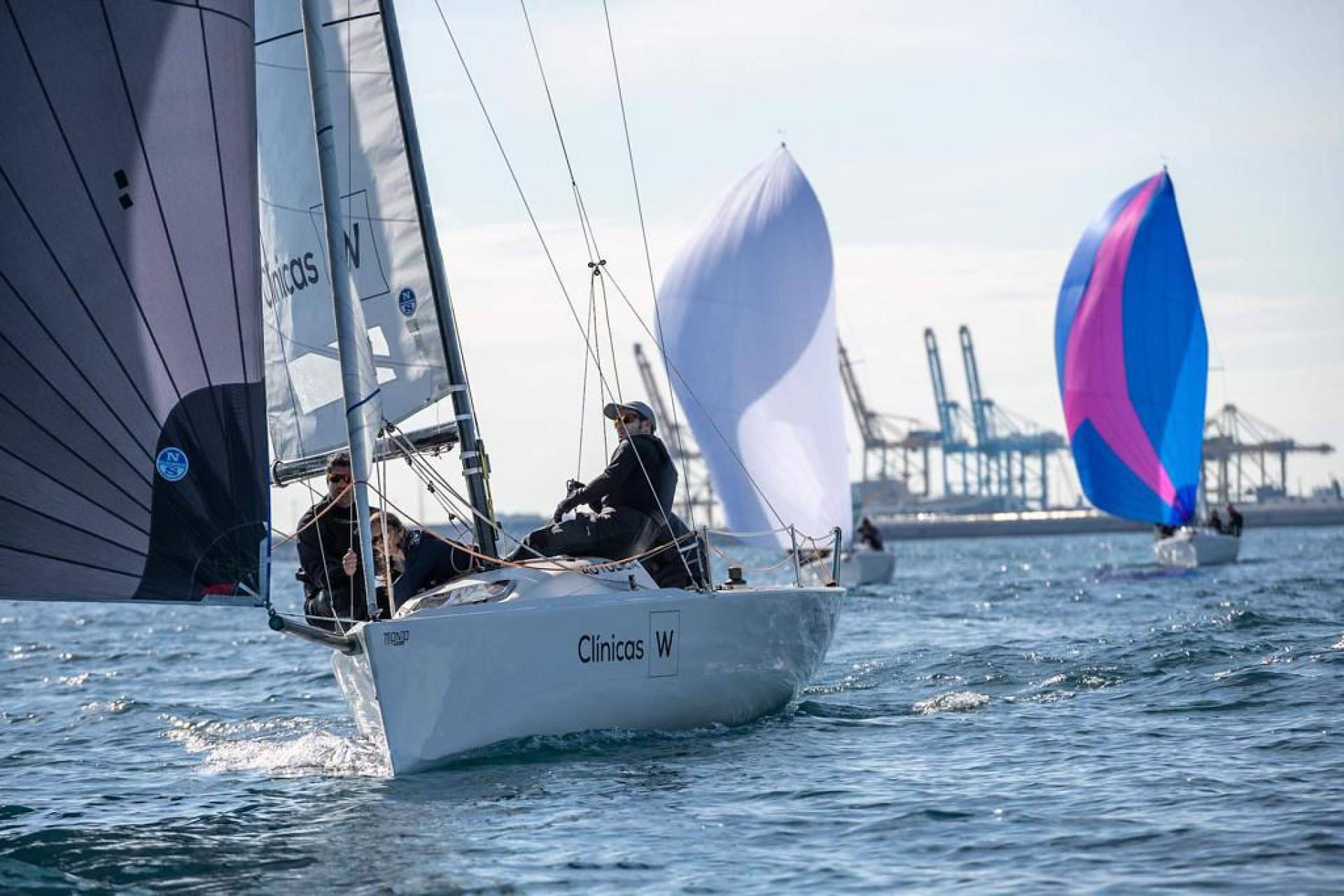 Barcelona Winter Series de J70, 'Clínicas W Sailing Team' gana el último acto