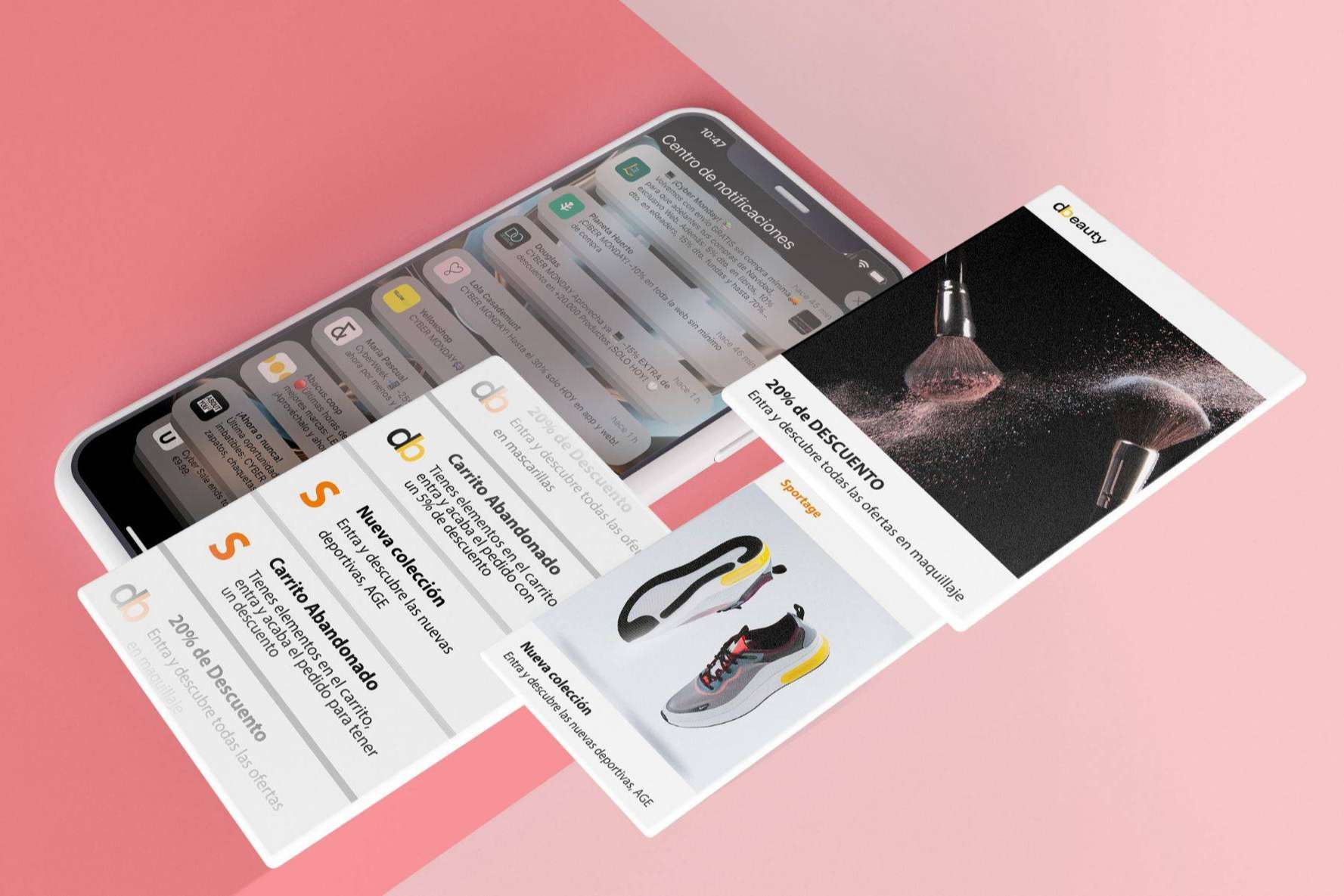 Reskyt permite tener una app para poder realizar envíos de notificaciones push