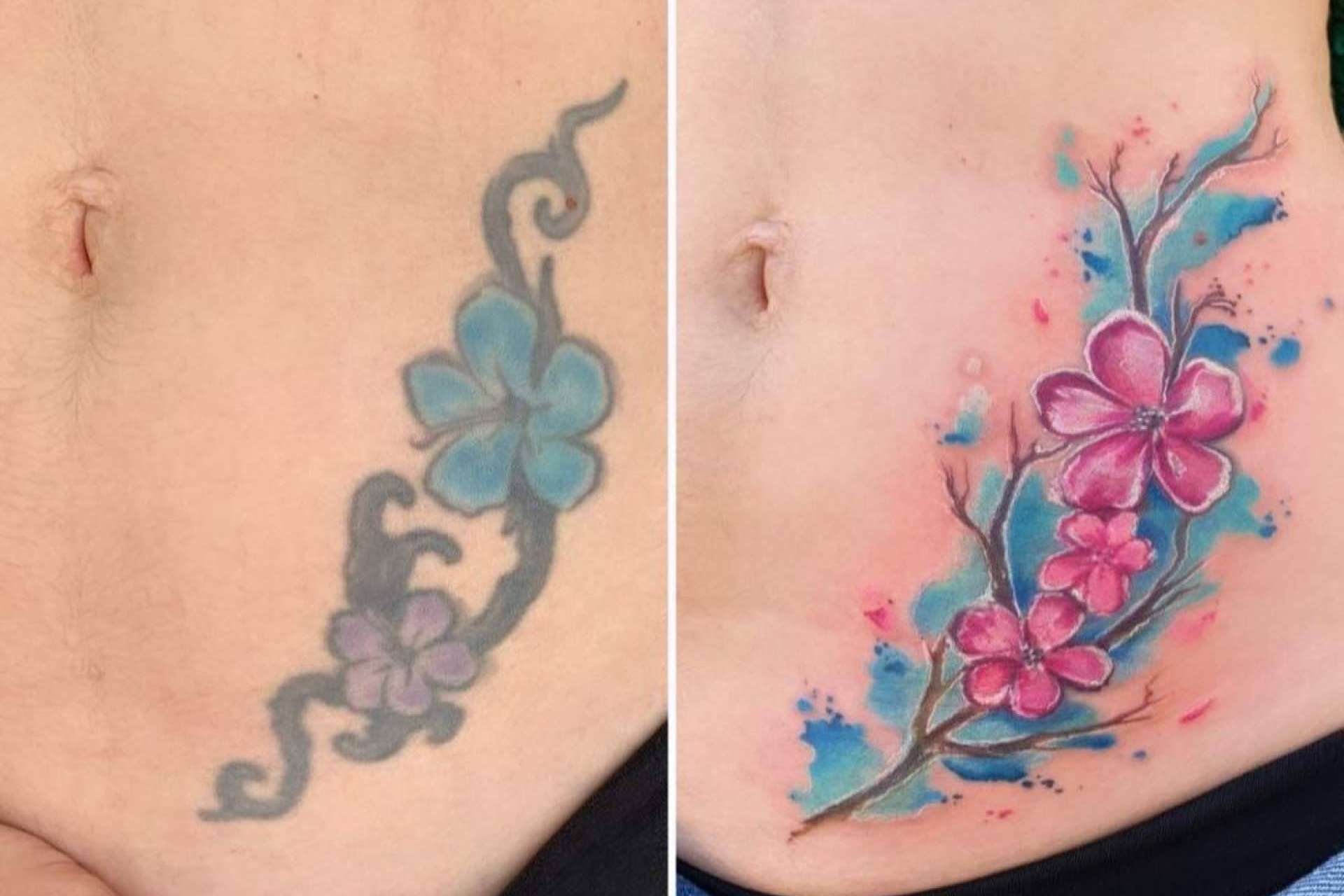 Arreglar tatuaje sin láser con Laura Caselles y convertirlo en arte
