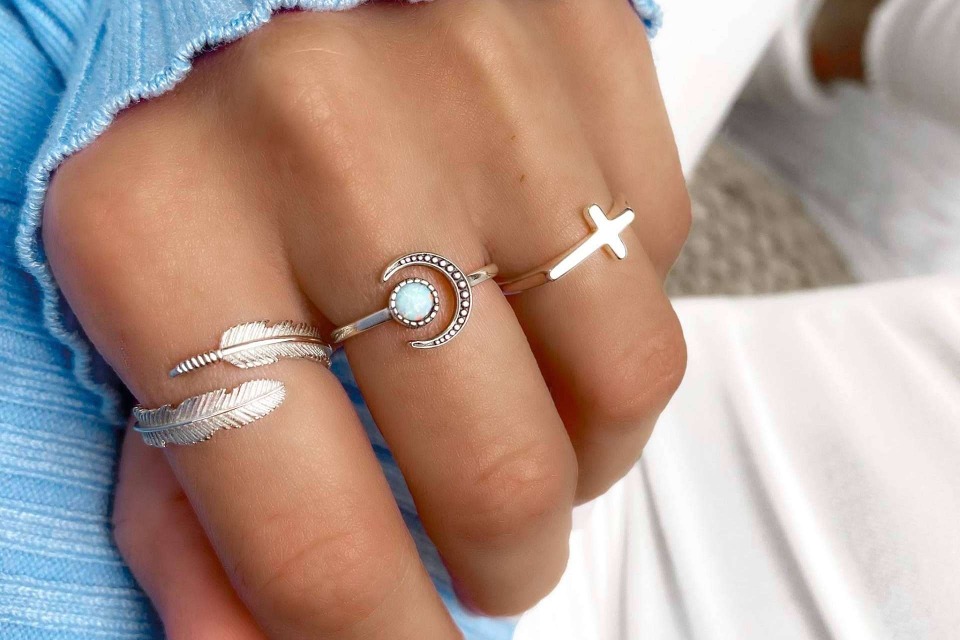Encontrar una joyería exclusiva para comprar anillos de plata en Le Petite Marie