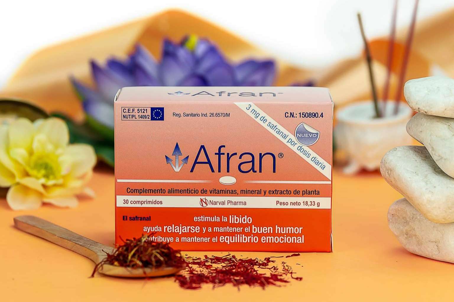 Equilibrio emocional sin medicamentos, Afran para una mente positiva