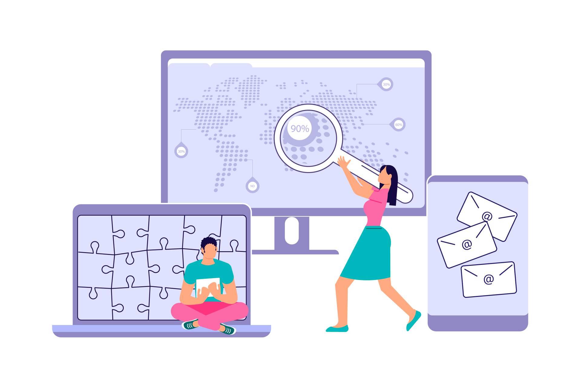 Los tipos de agencias que se encuentran en el ámbito digital