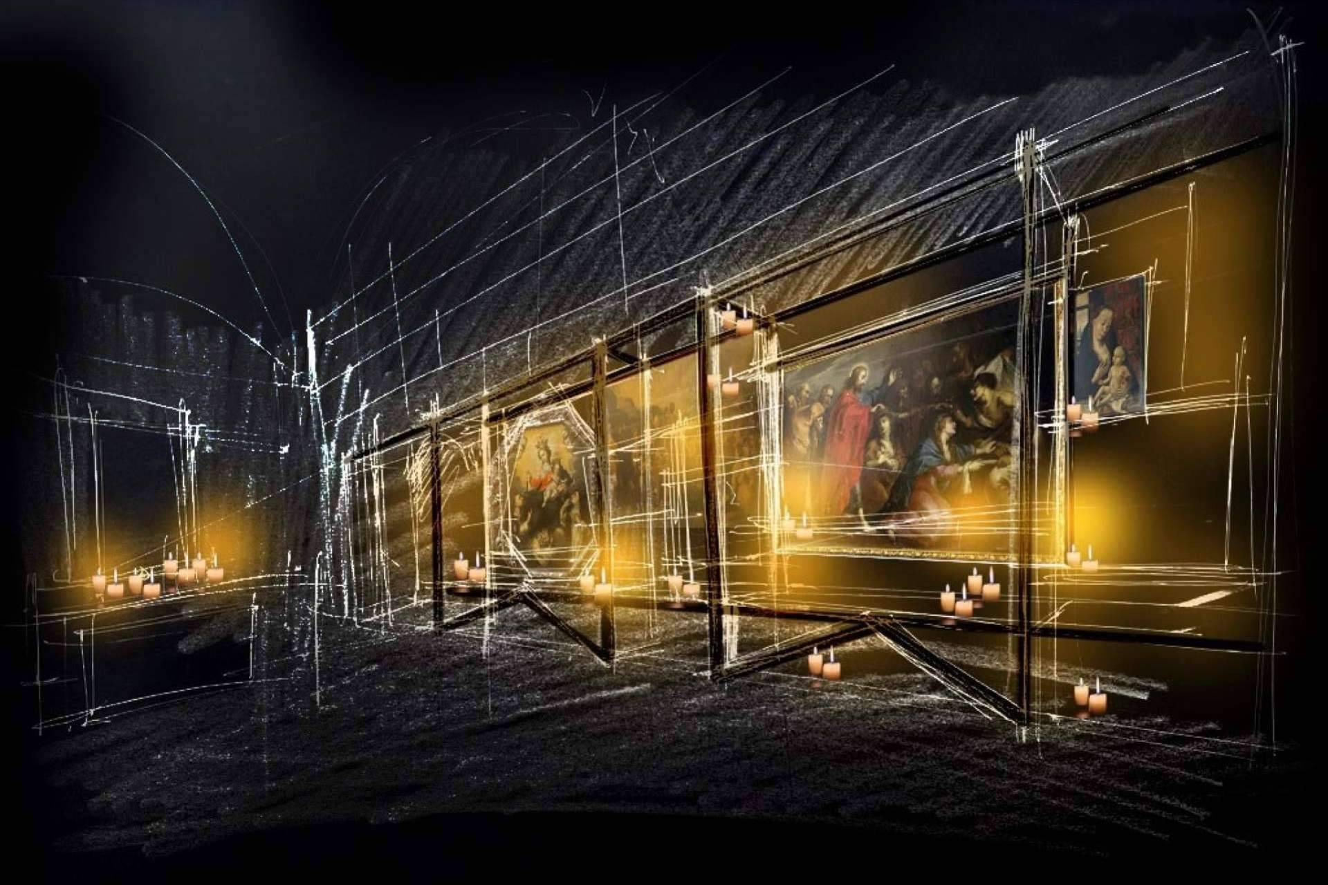 El Monasterio de Uclés celebra la Semana Santa con una programación de LUZ del S.VXI