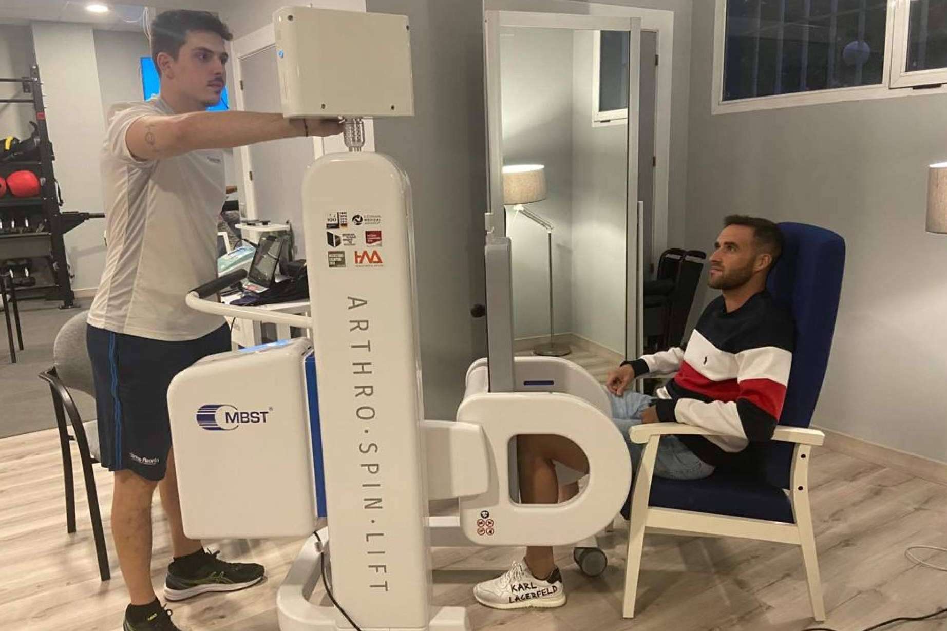 Una de las claves del éxito del Albacete Balompié, la fisioterapia