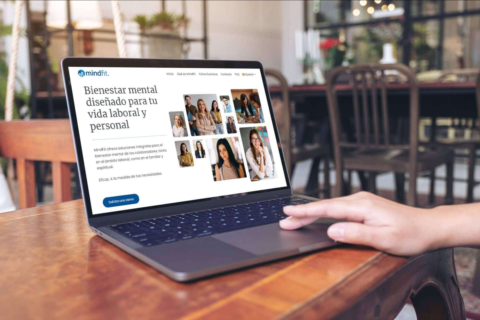 La plataforma perfecta para el programa de bienestar corporativo, MindFit