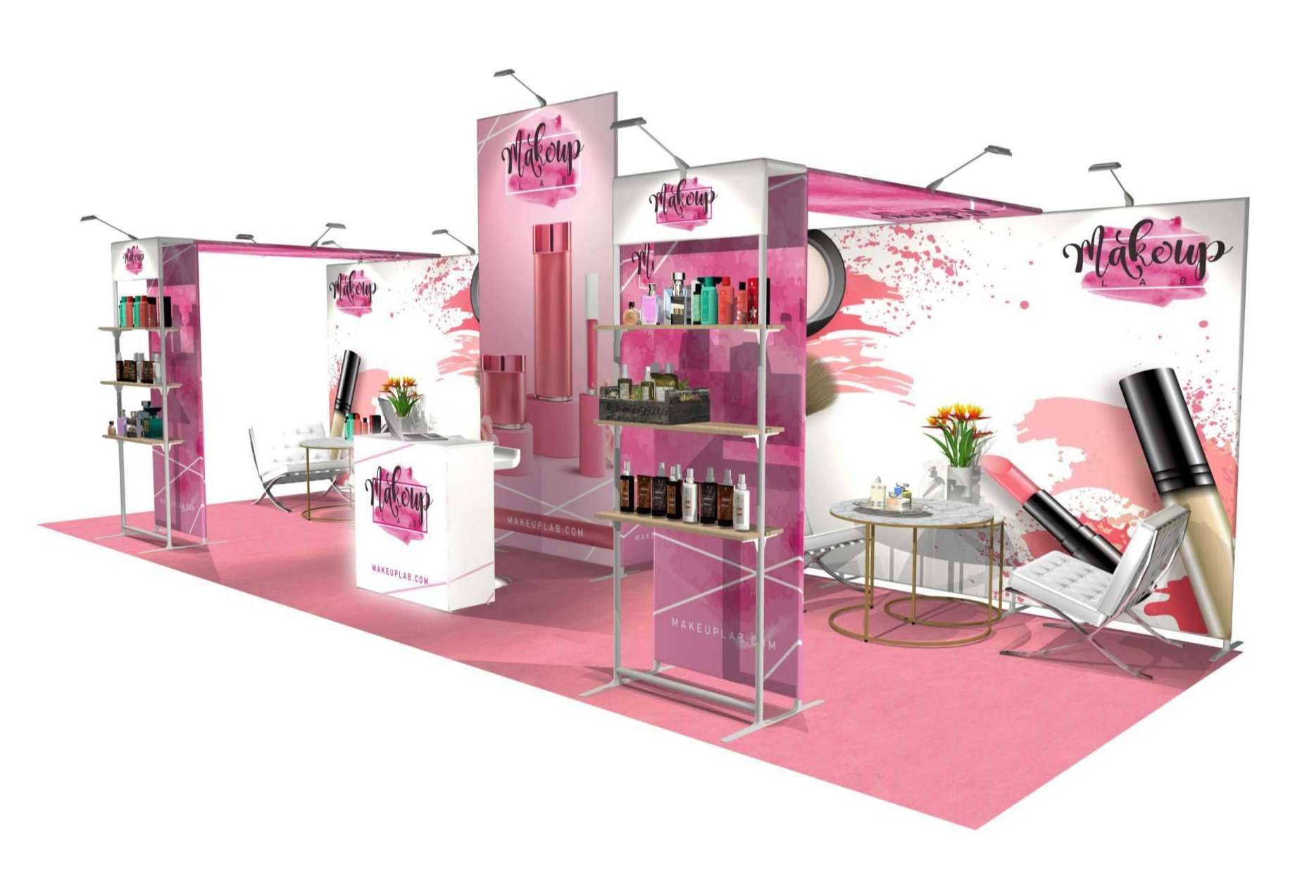 Stand en renting para que los emprendedores y las pequeñas empresas puedan afrontar el gasto de la mano de Olika Stands