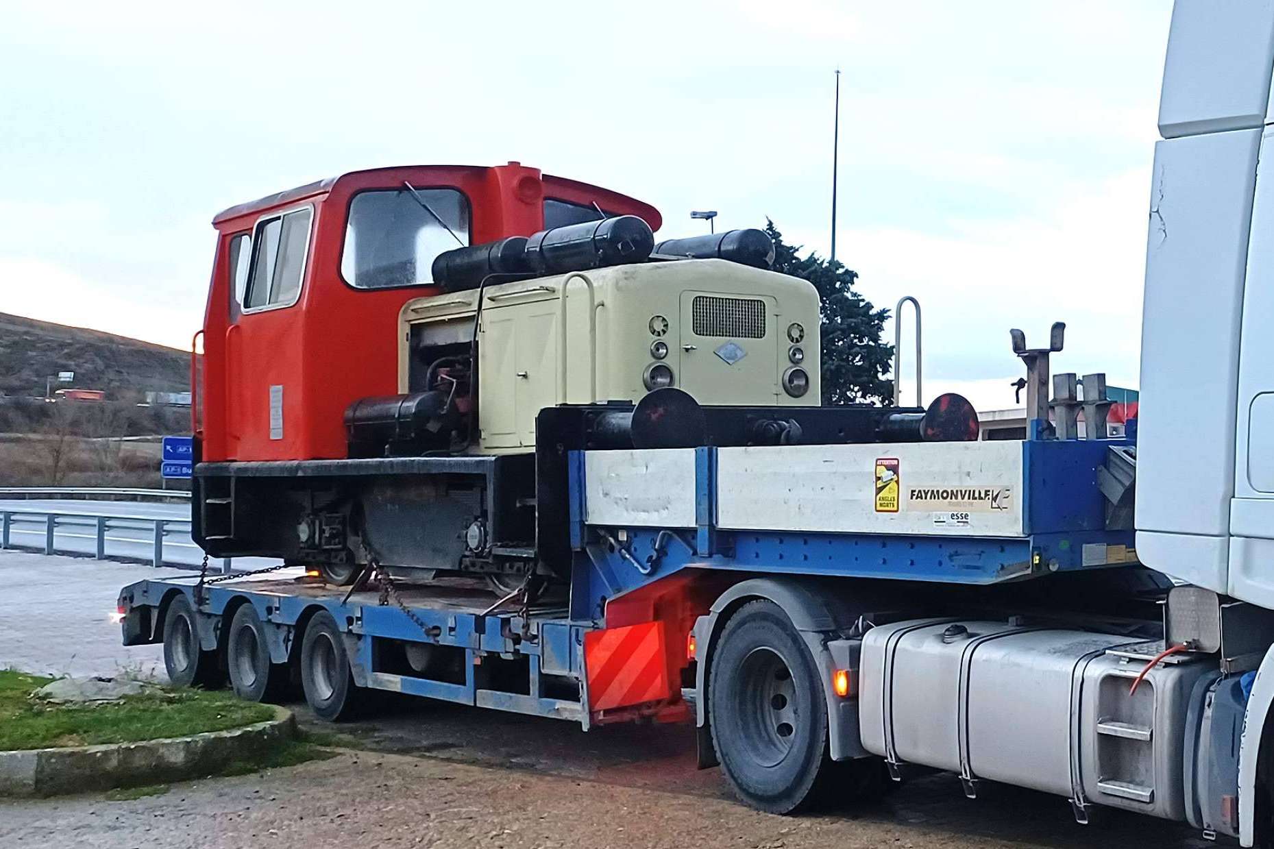 Una histórica locomotora de Azucarera Ebro protegida por la Fundación del Patrimonio Ferroviario