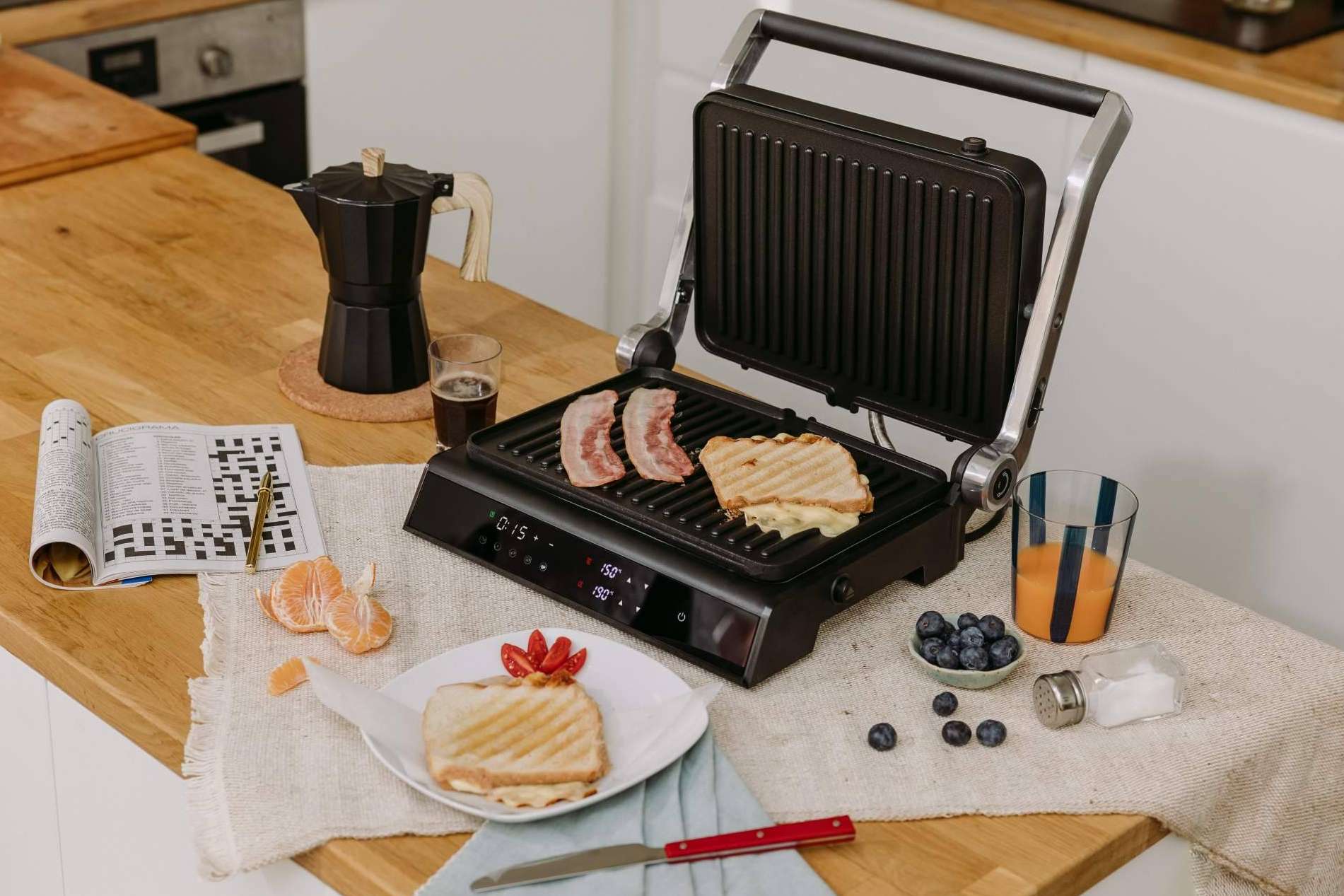 Las características y funcionalidades del grill digital de Mellerware