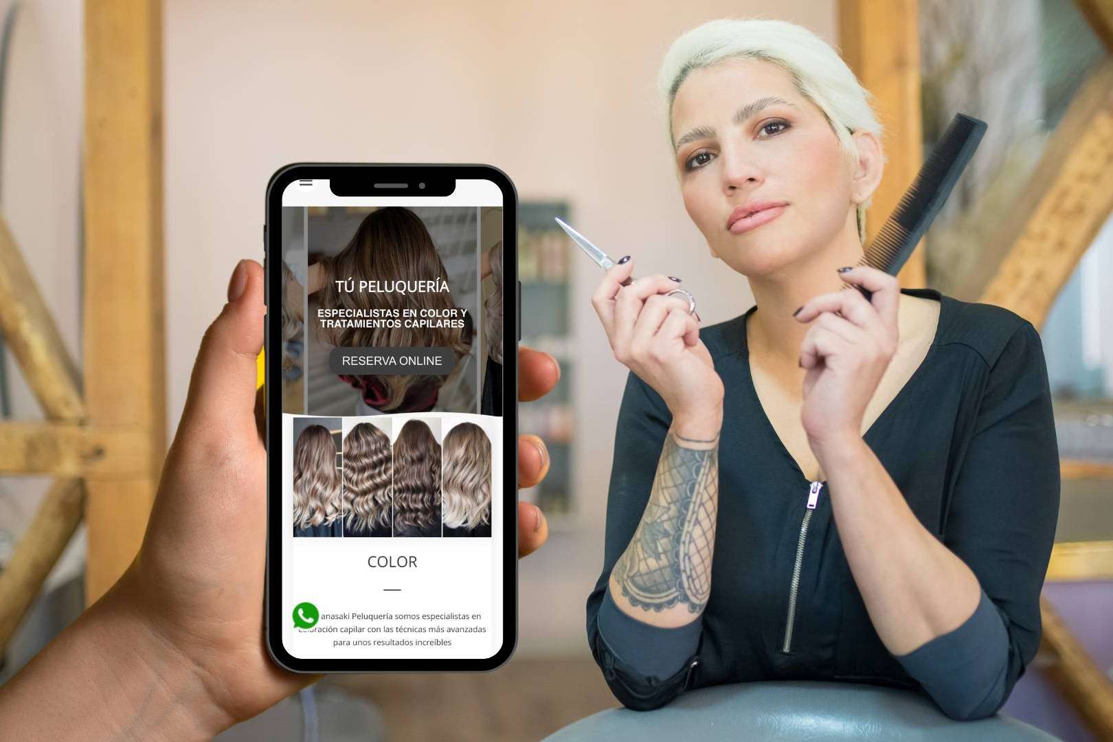 Uebea brinda soluciones tecnológicas y de marketing específicamente para web sector de la belleza