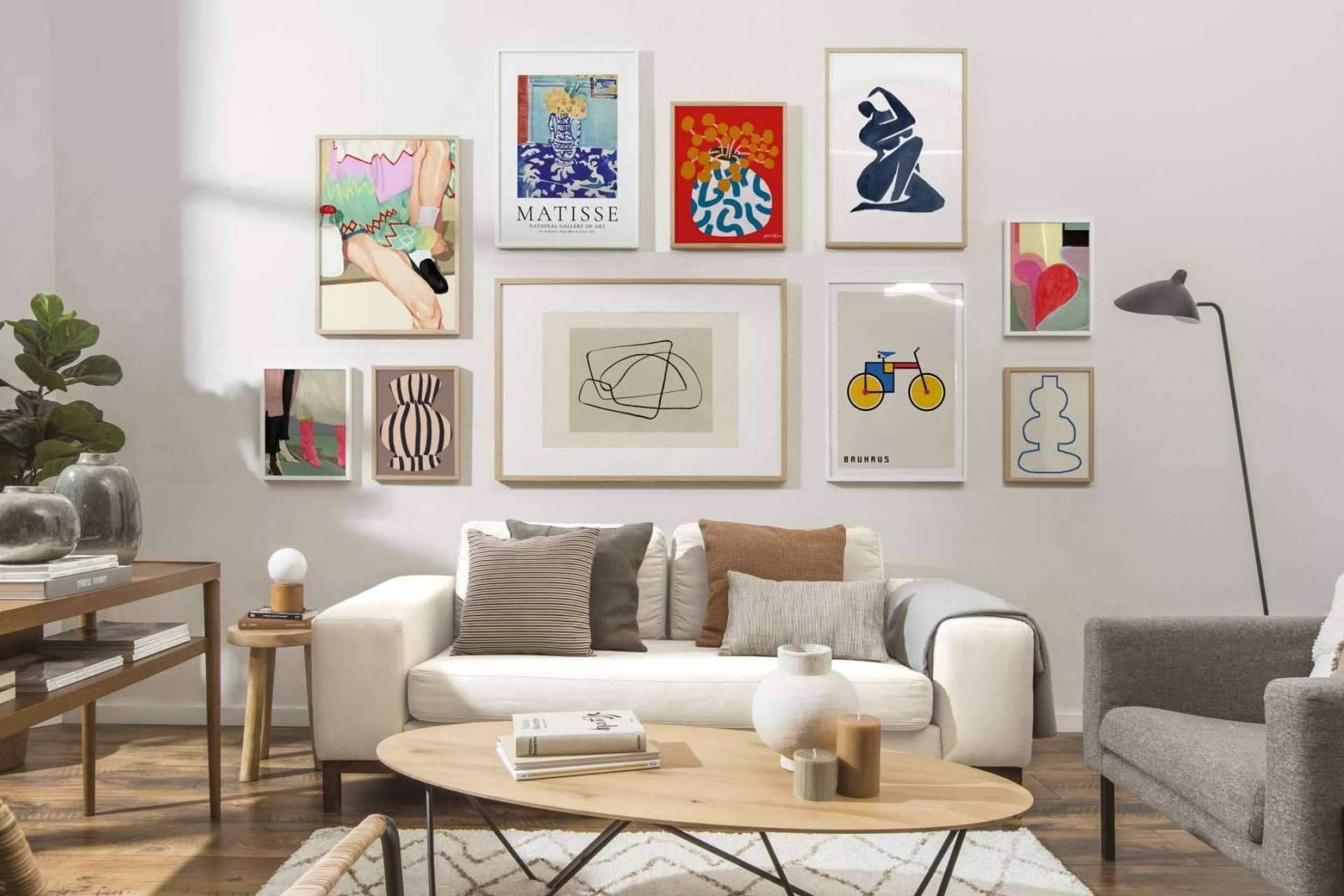 Los cuadros y láminas que lo están petando en interiorismo