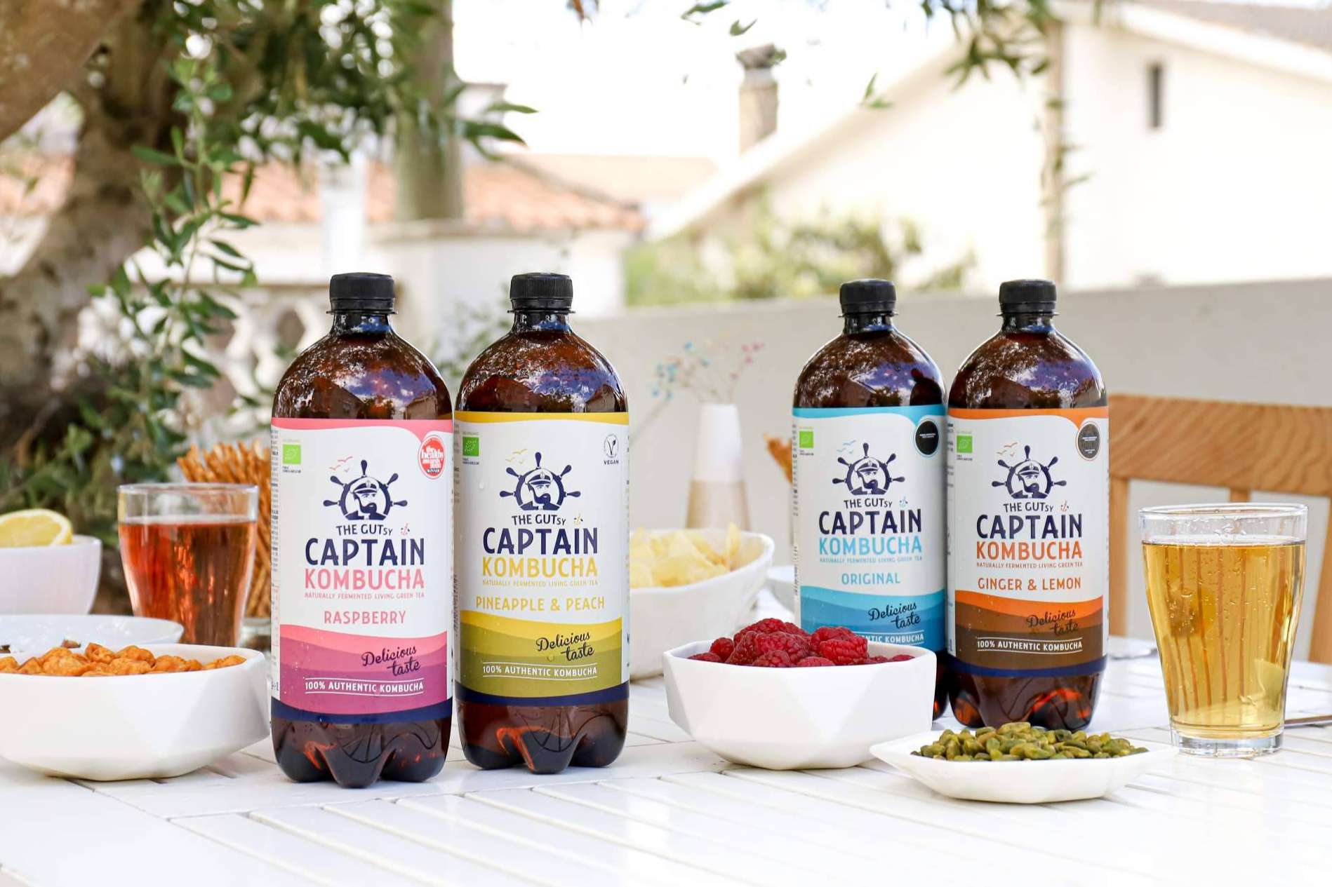 Cuáles son los beneficios de beber Kombucha regularmente, según GUTsy Captain