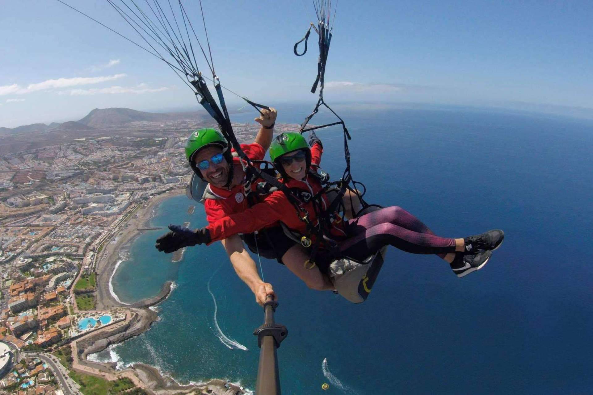 Vivir una experiencia de Parapente en Tenerife con Tenerfly