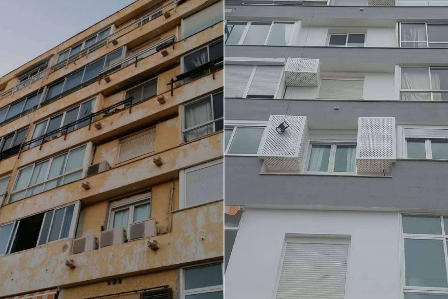 Rehabilitación y pintura de edificios en la Costa del Sol