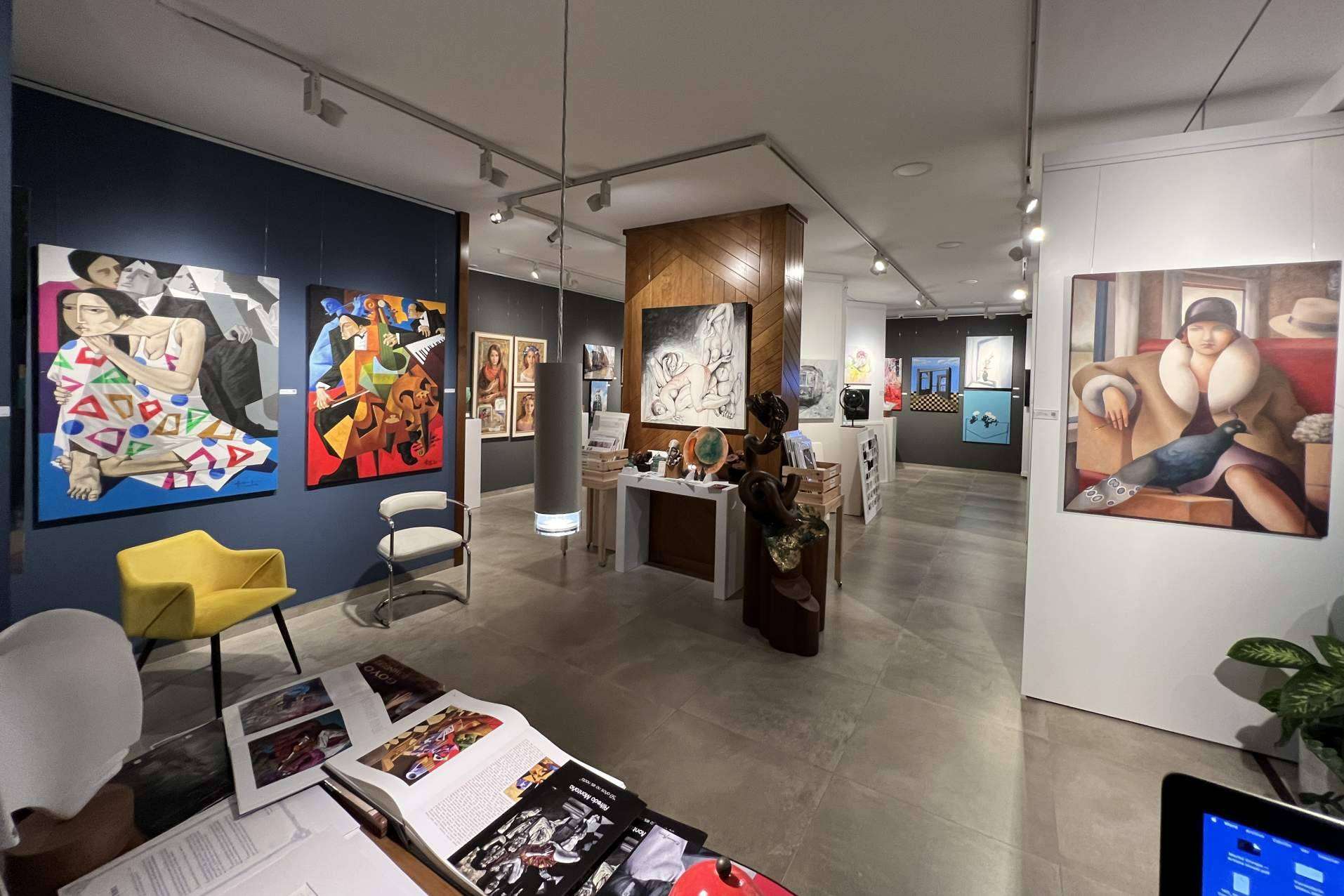 Lanzarote ART Gallery expone grandes obras del artista Alfredo Montaña