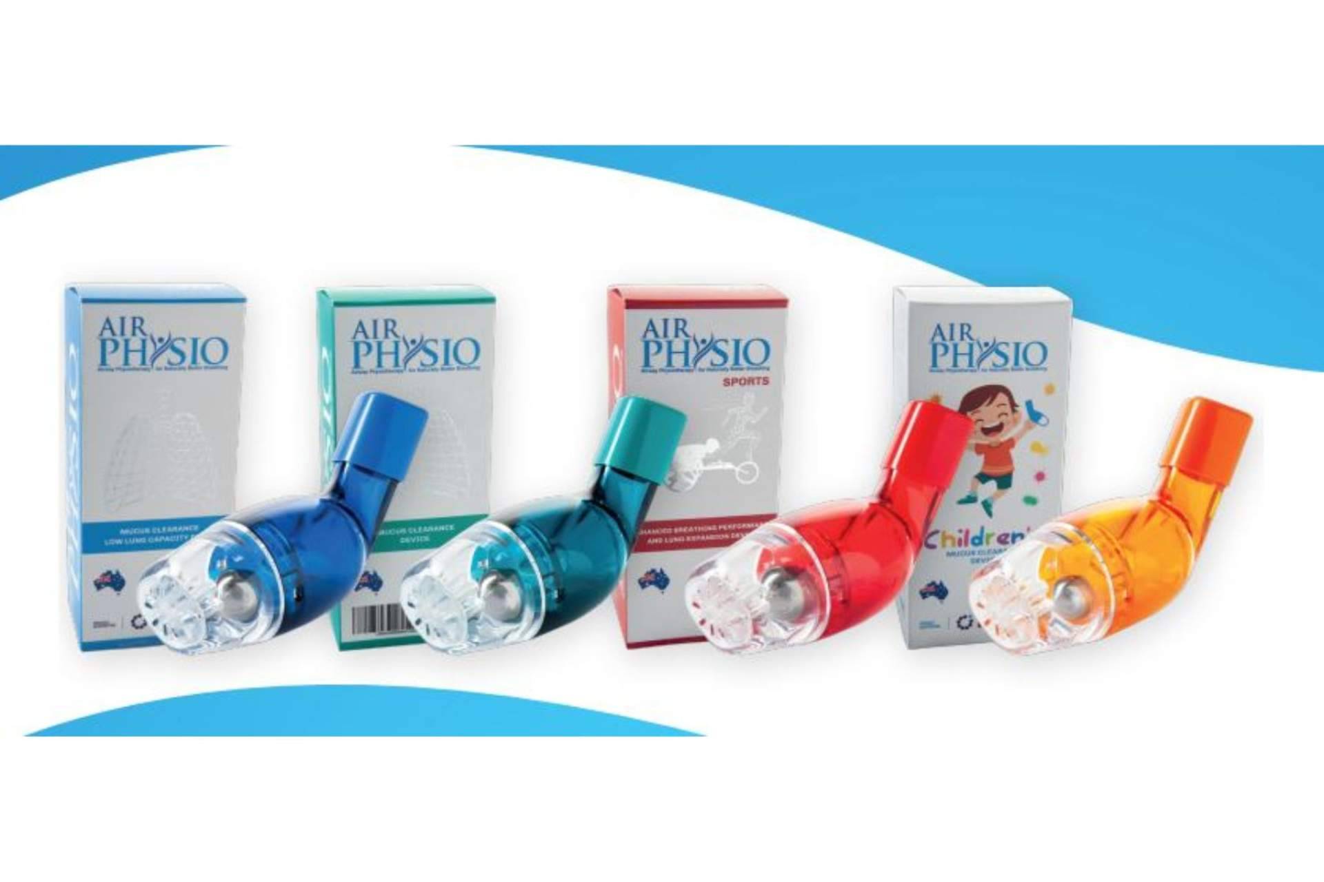 AirPhysio, un dispositivo distribuido por Rescoldo Live para la limpieza de mucosidad y expansión pulmonar