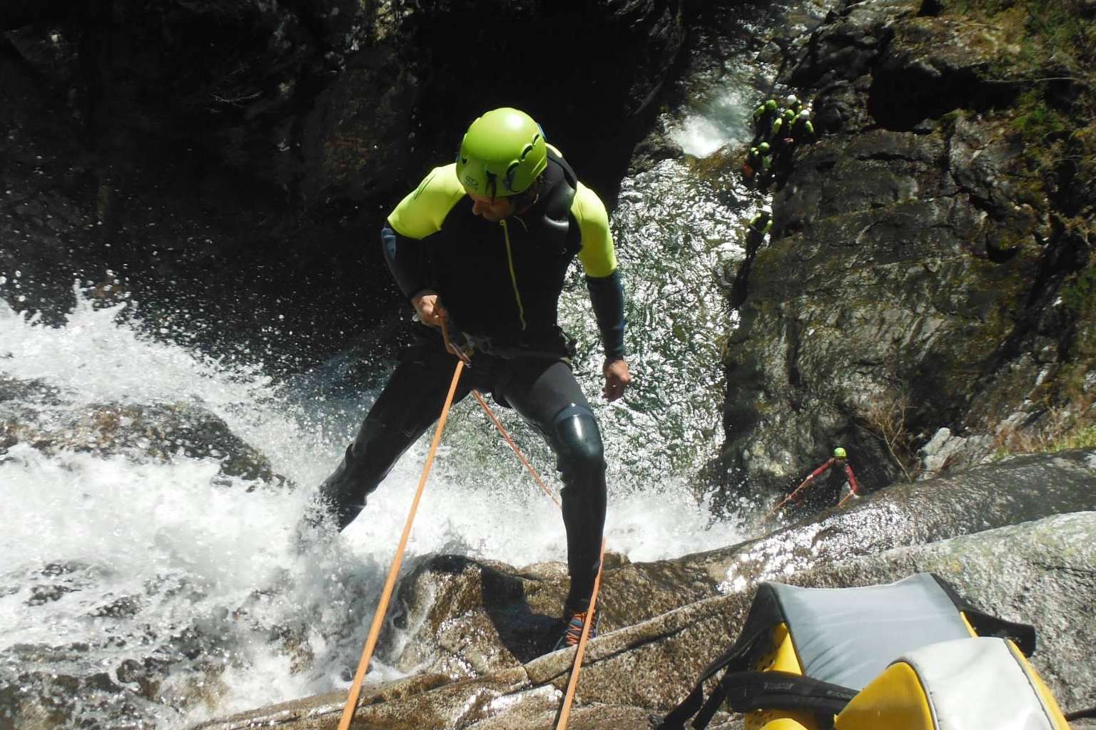 Las actividades como el barranquismo Galicia que se pueden disfrutar con Turac Aventura