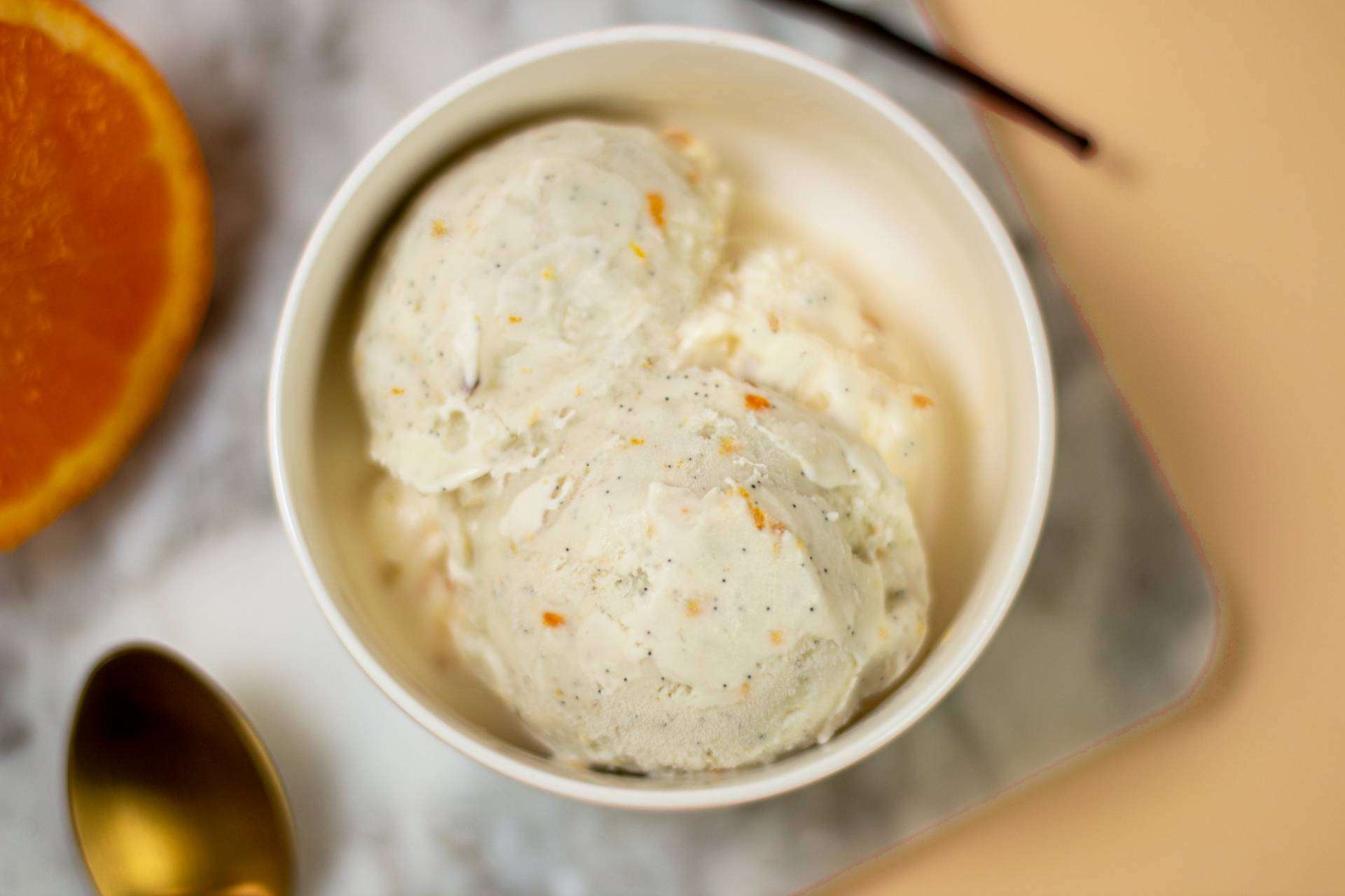 El nuevo sabor de helado de GrinGrin Foods, vainilla de Madagascar con naranja de Valencia