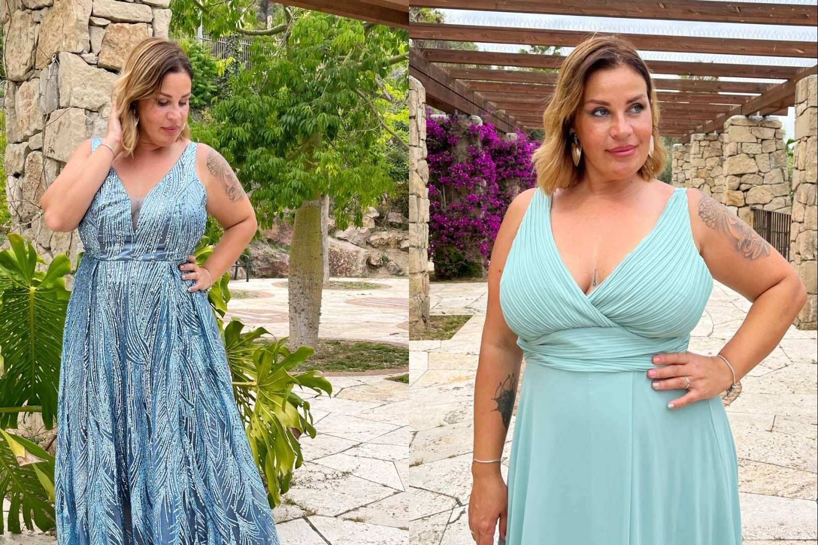 Vestidos de gala largos, disponibles en el catálogo de Vestidos Araya