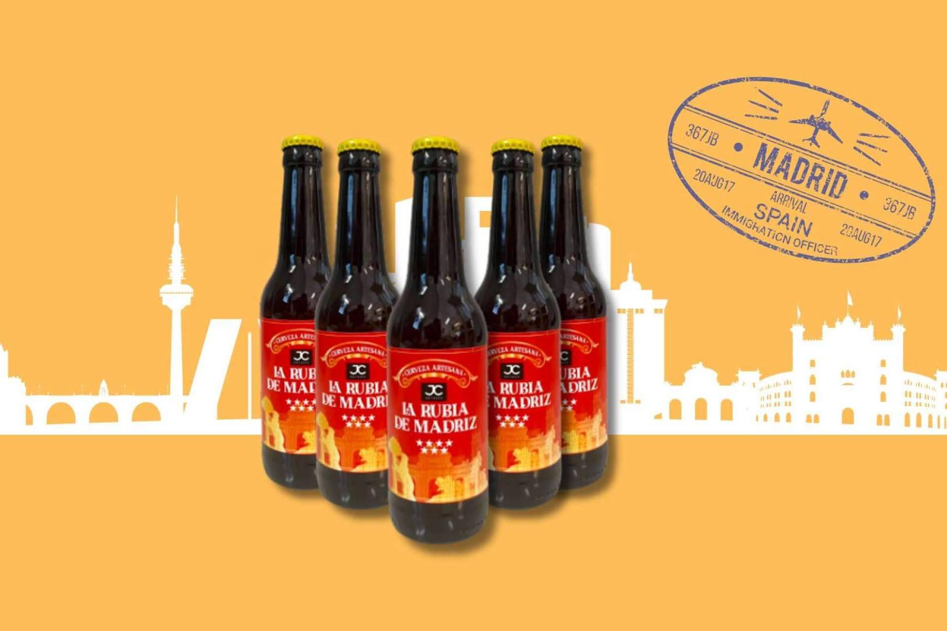 JC Hoteles lanza una cerveza artesanal única, La Rubia de Madriz