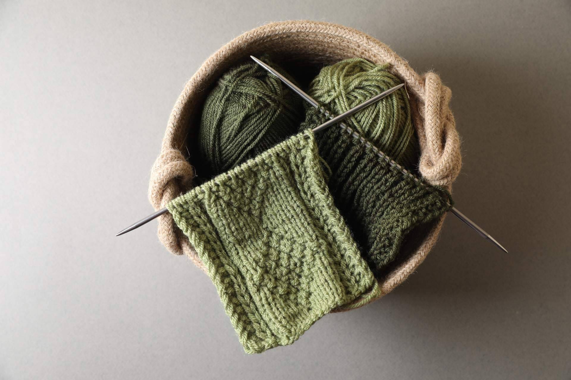 Las agujas de tejer de Lidia Crochet Tricot, mercería de calidad