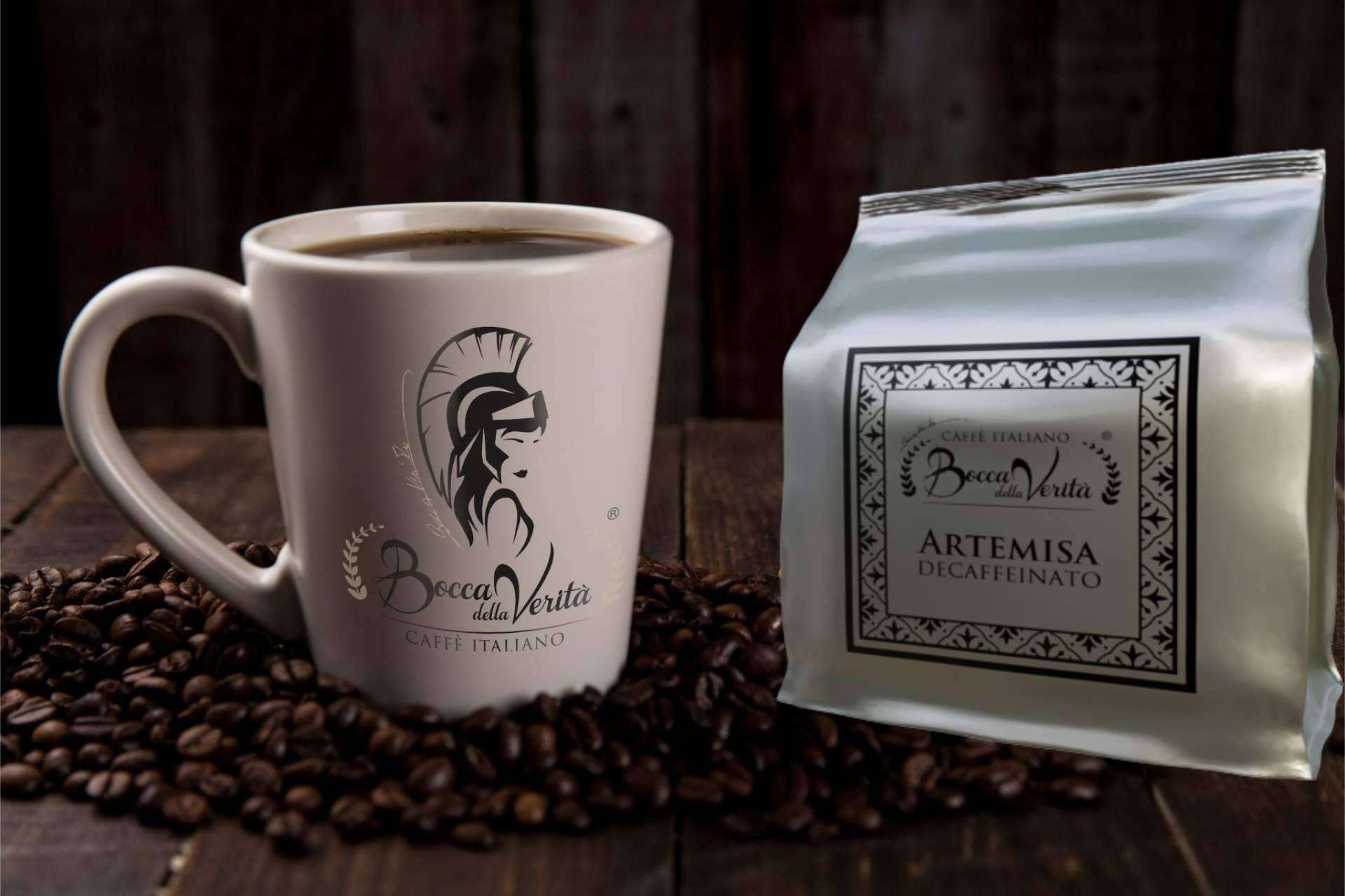 El café descafeinado en grano de Bocca Della Verità