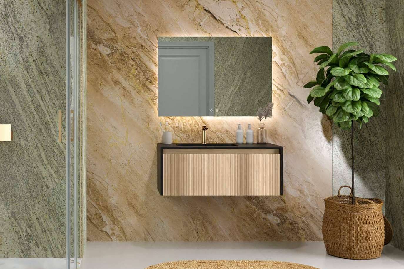 ¿Dónde se encuentran muebles de baño de calidad a un precio accesible?, en Varobath