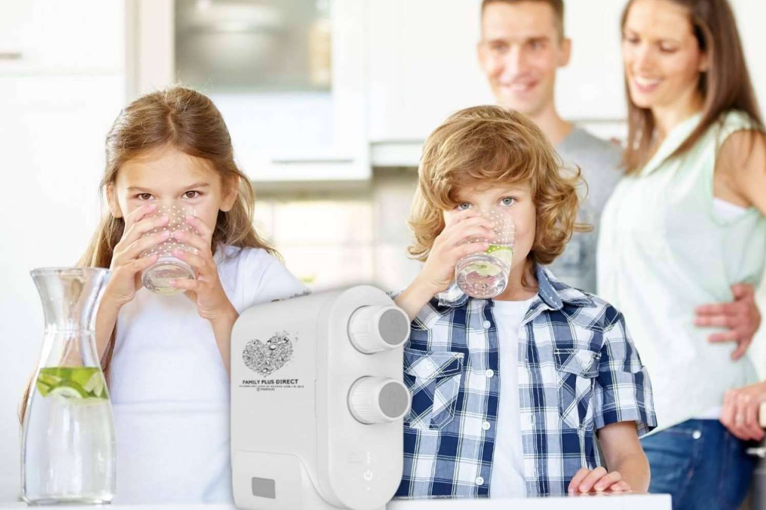 La importancia de beber agua del grifo filtrada de la que habla Aqua Family Plus