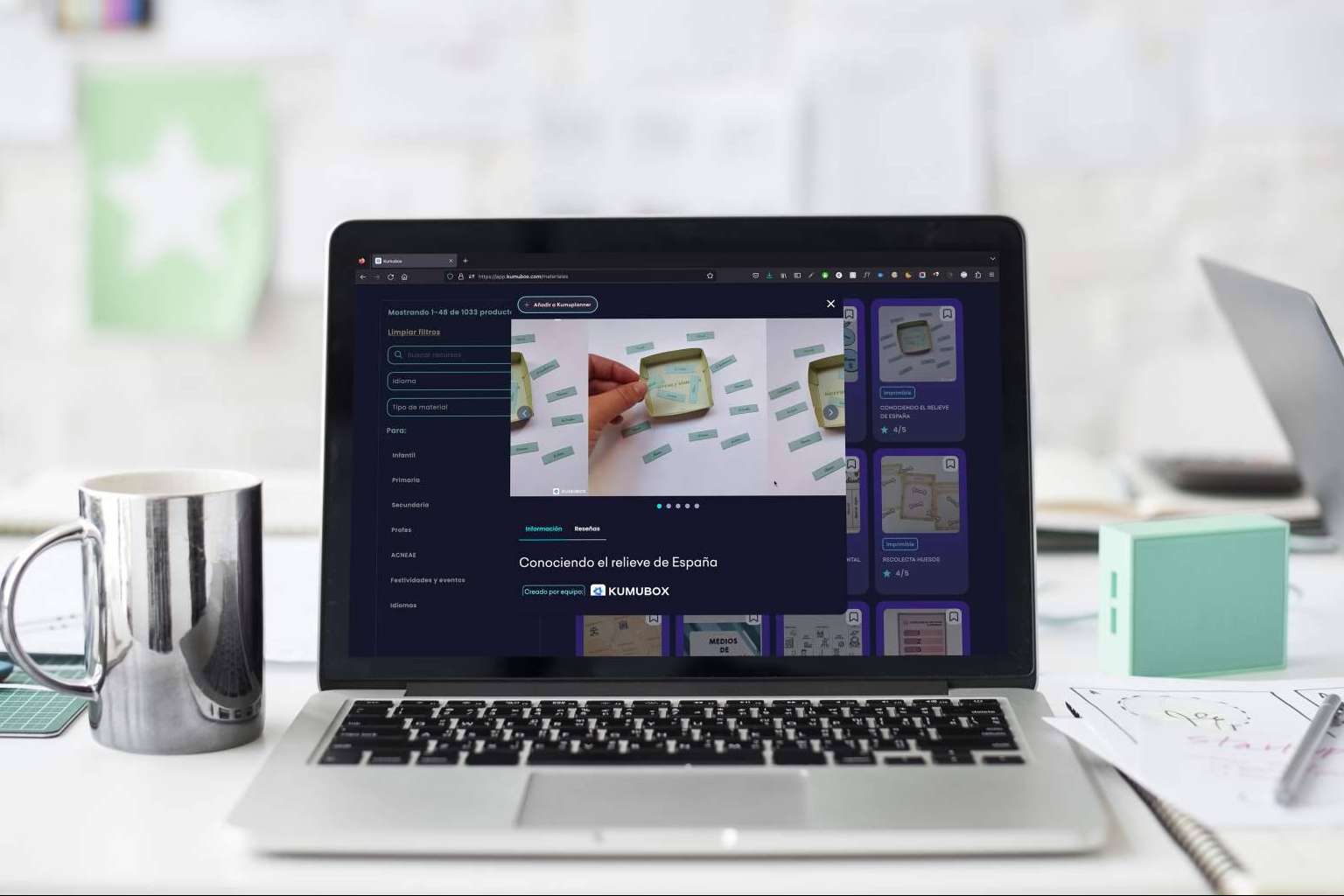 Recursos docentes innovadores con Kumubox
