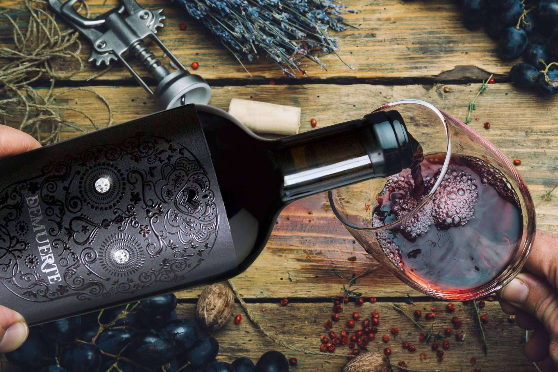 DEMUERTE BLACK uno de los vinos más exclusivos del mundo