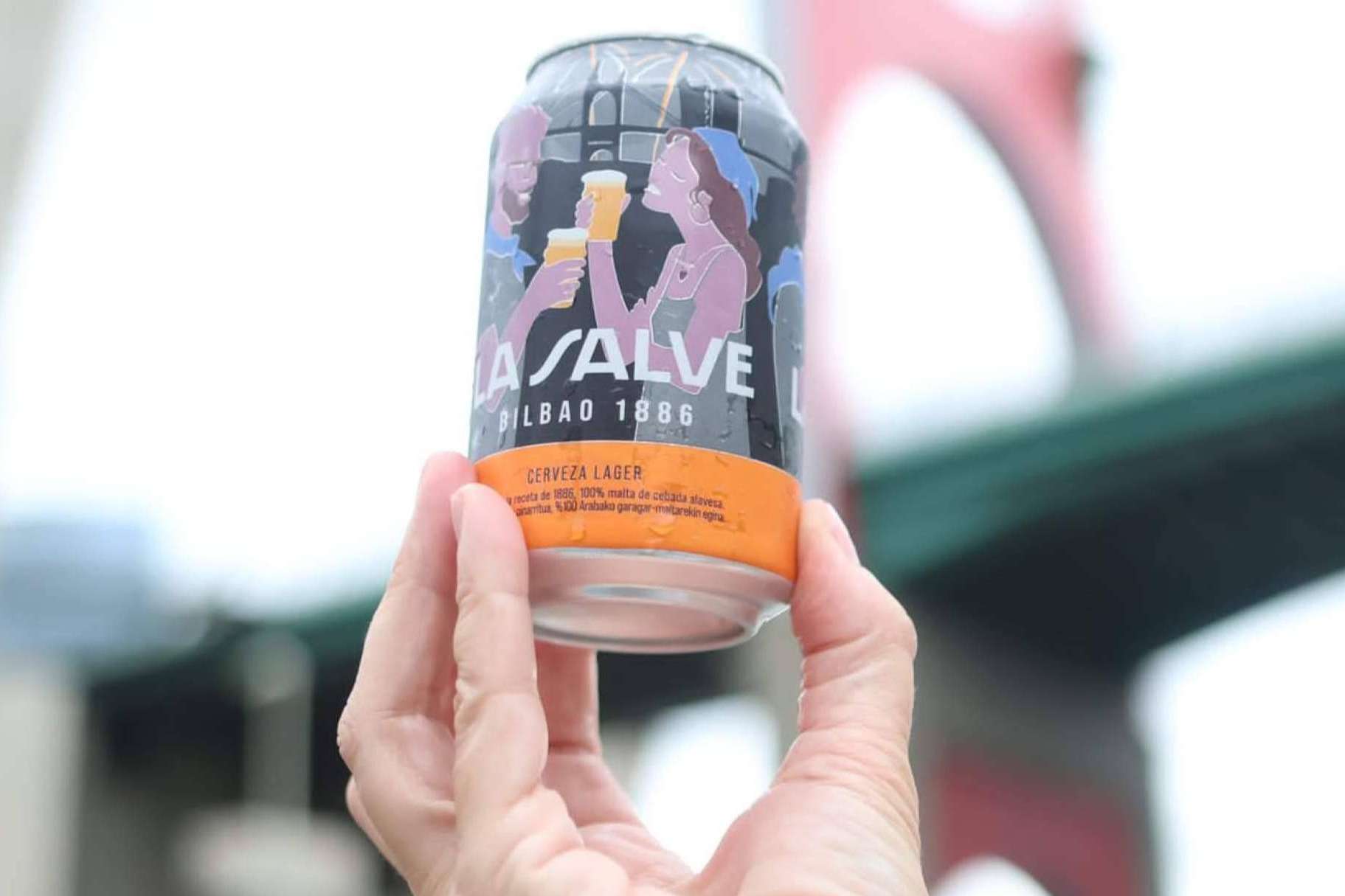 El patrocinador de la Semana Grande de Bilbao es cervezas LA SALVE. También presenta su edición especial para Aste Nagusia 2023