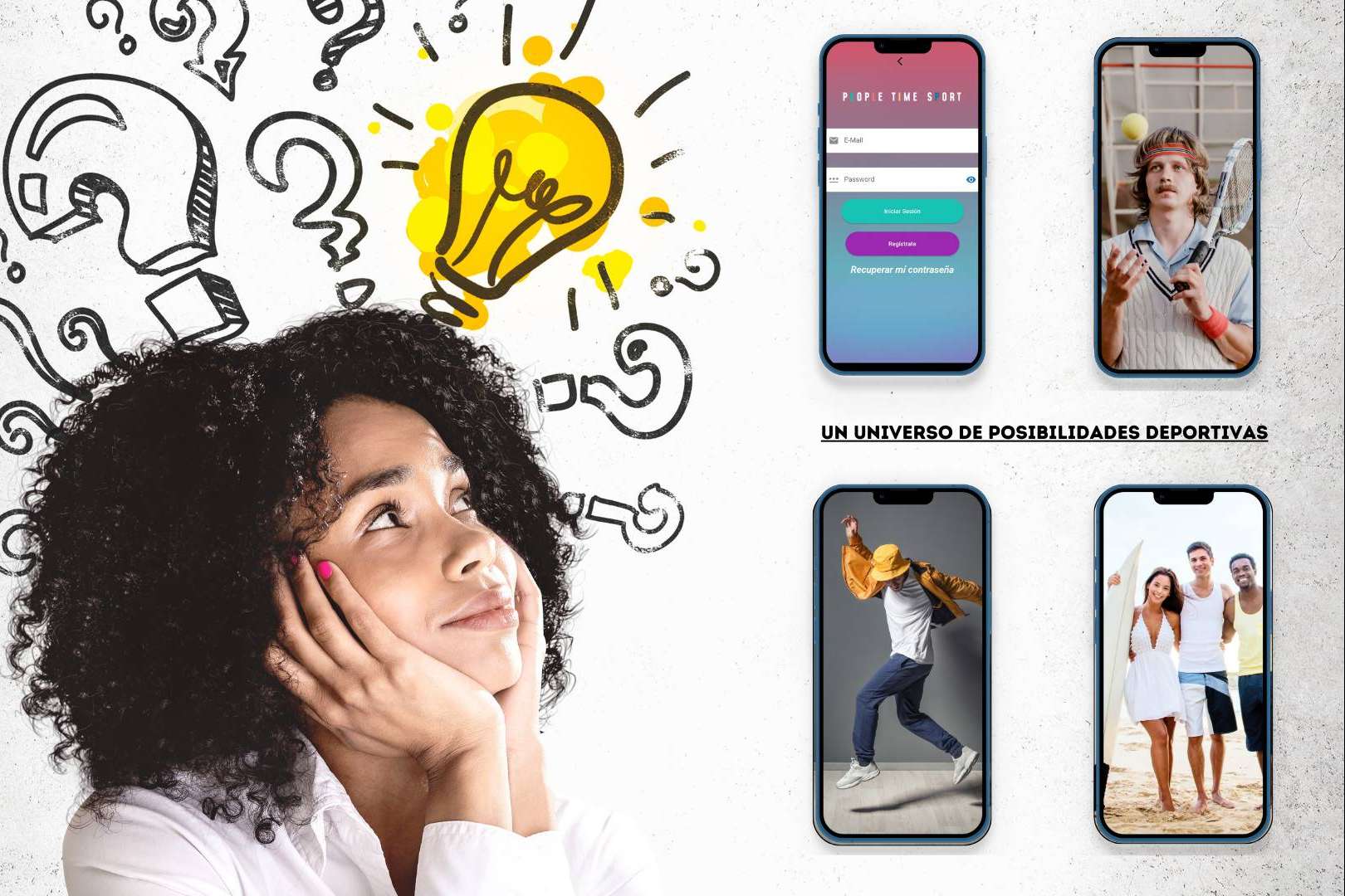 People Time Sport es una app para conocer gente