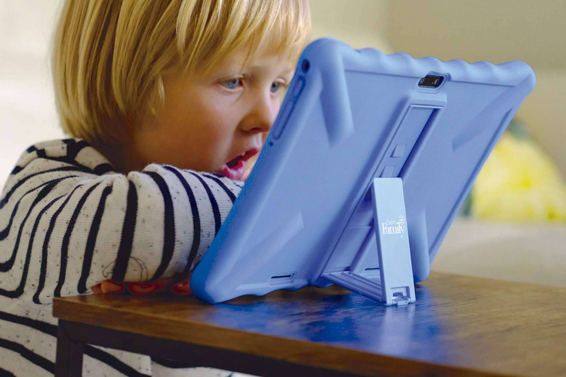 Con doble control parental para garantizar la seguridad de los más pequeños, las tablets de SaveFamily