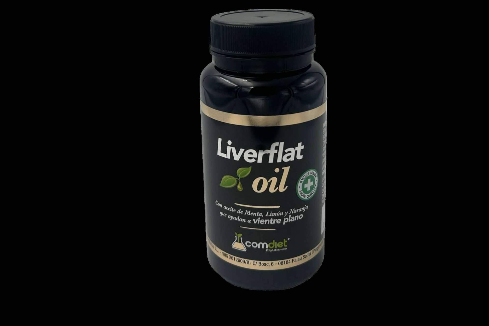 Regenerador hepático para conseguir un vientre plano, LiverFlat Oil