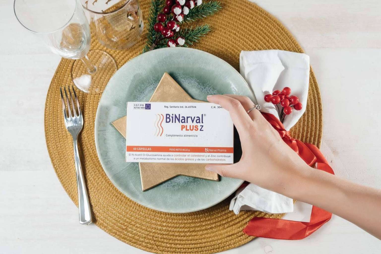 Escoger Binarval Plus Z y una dieta sana para la temporada de fiestas y excesos