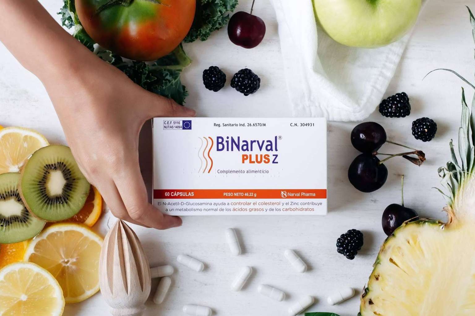 Binarval Plus Z de Narval Pharma permite contrarrestar los excesos de estas fechas