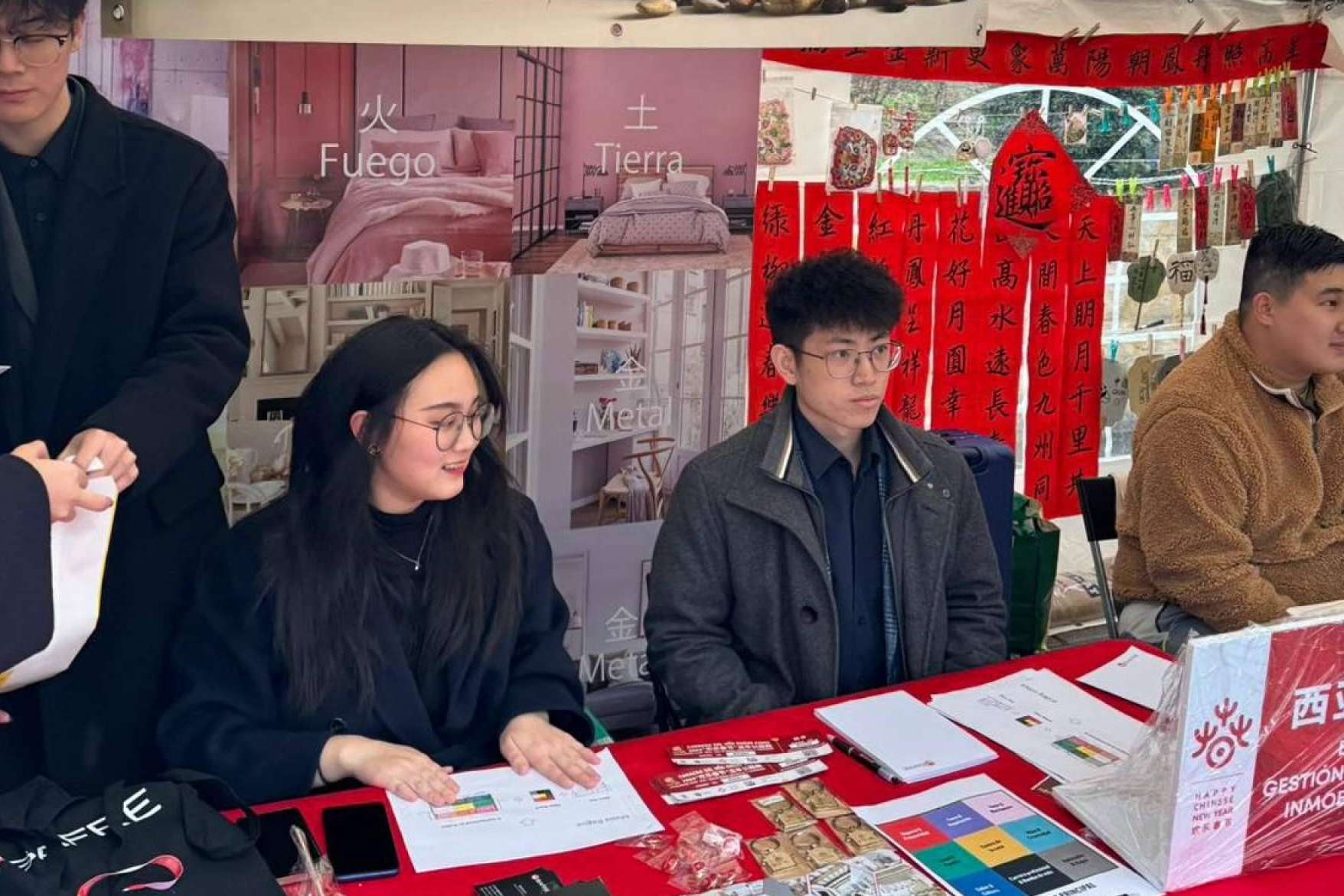 Bafre participa con un stand en la Feria del Templo Chino