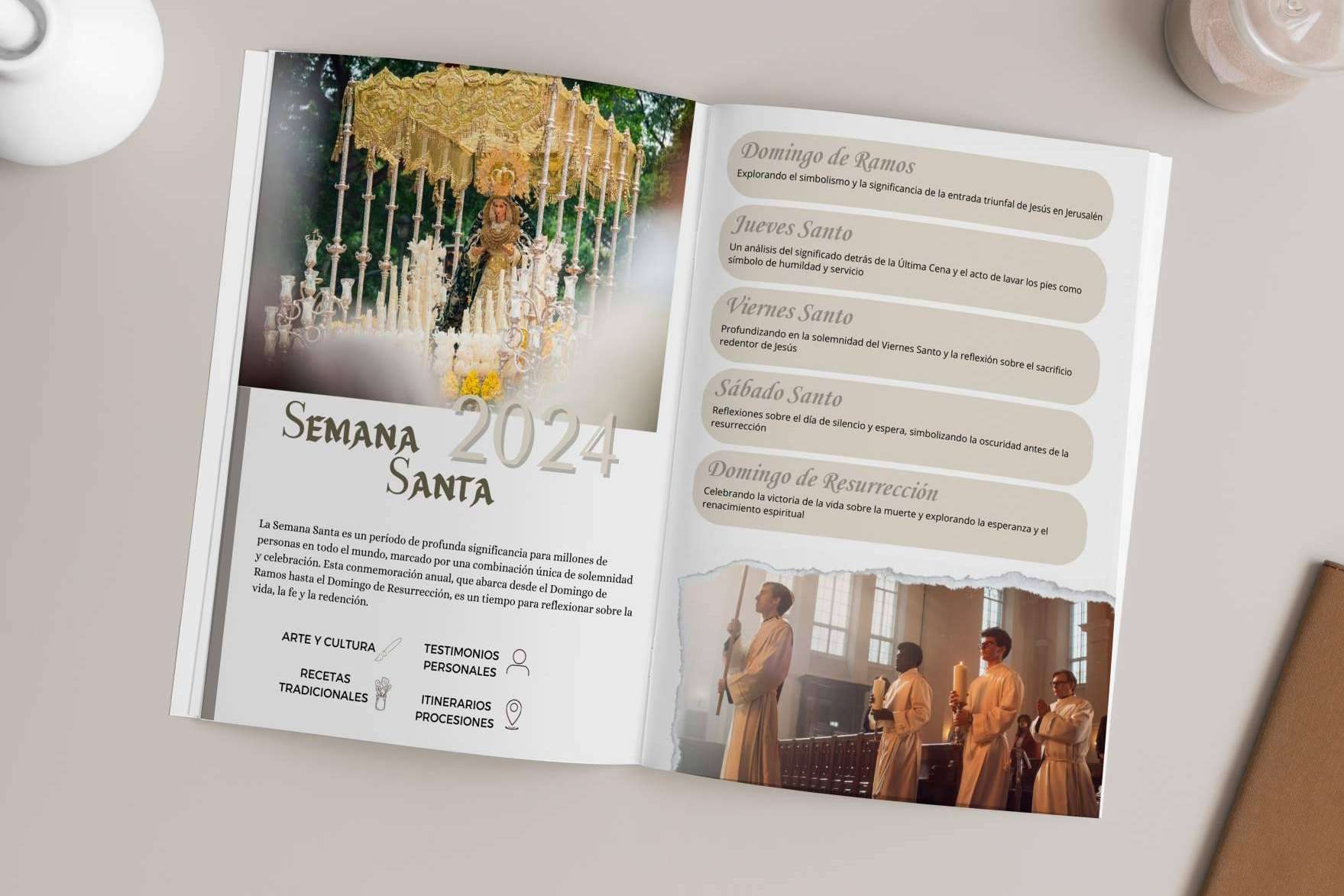 Semana Santa pone a disposición el pack de cofradías de Lozano Impresores
