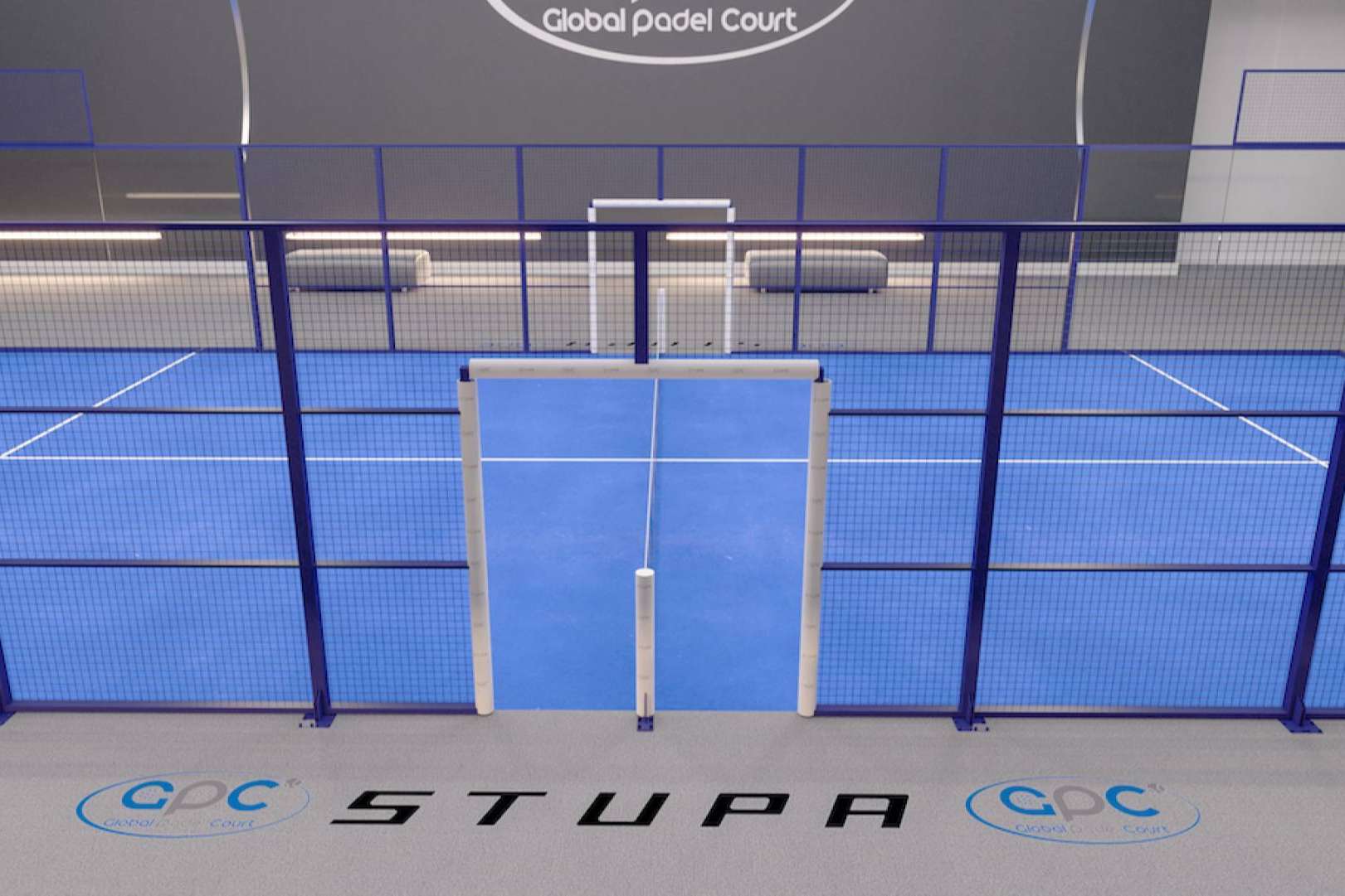 Global Padel Court diseña una pista de pádel para Franco 'Stupa', nº6 del ranking FIP