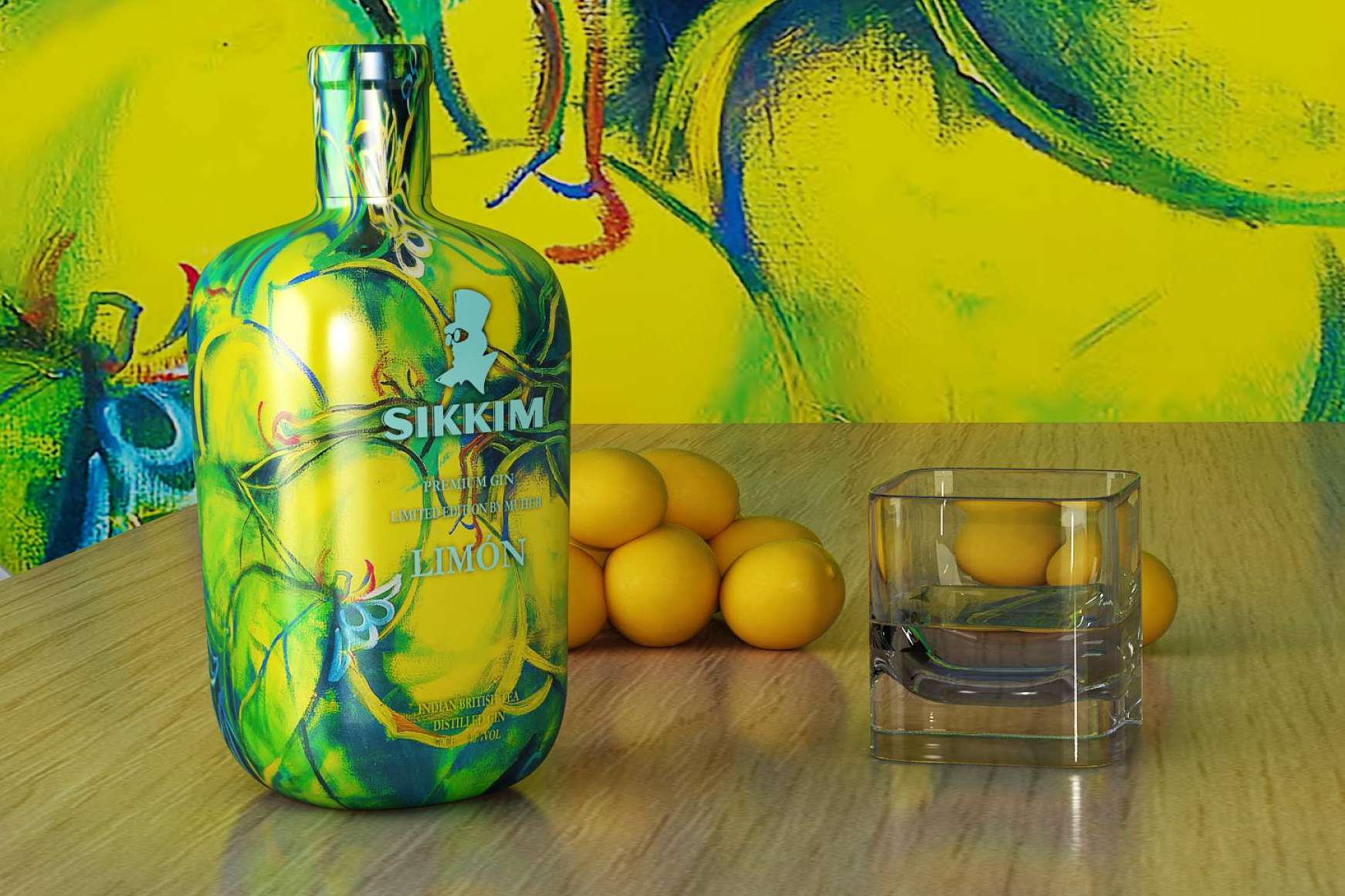 La primera ginebra de limón con certificado ecológico de España, Sikkim Gin